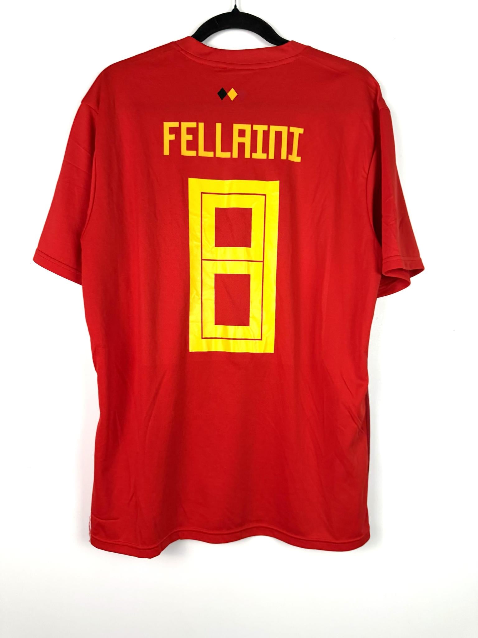 '18 Belgium Home Kit - 'Fellaini #8'