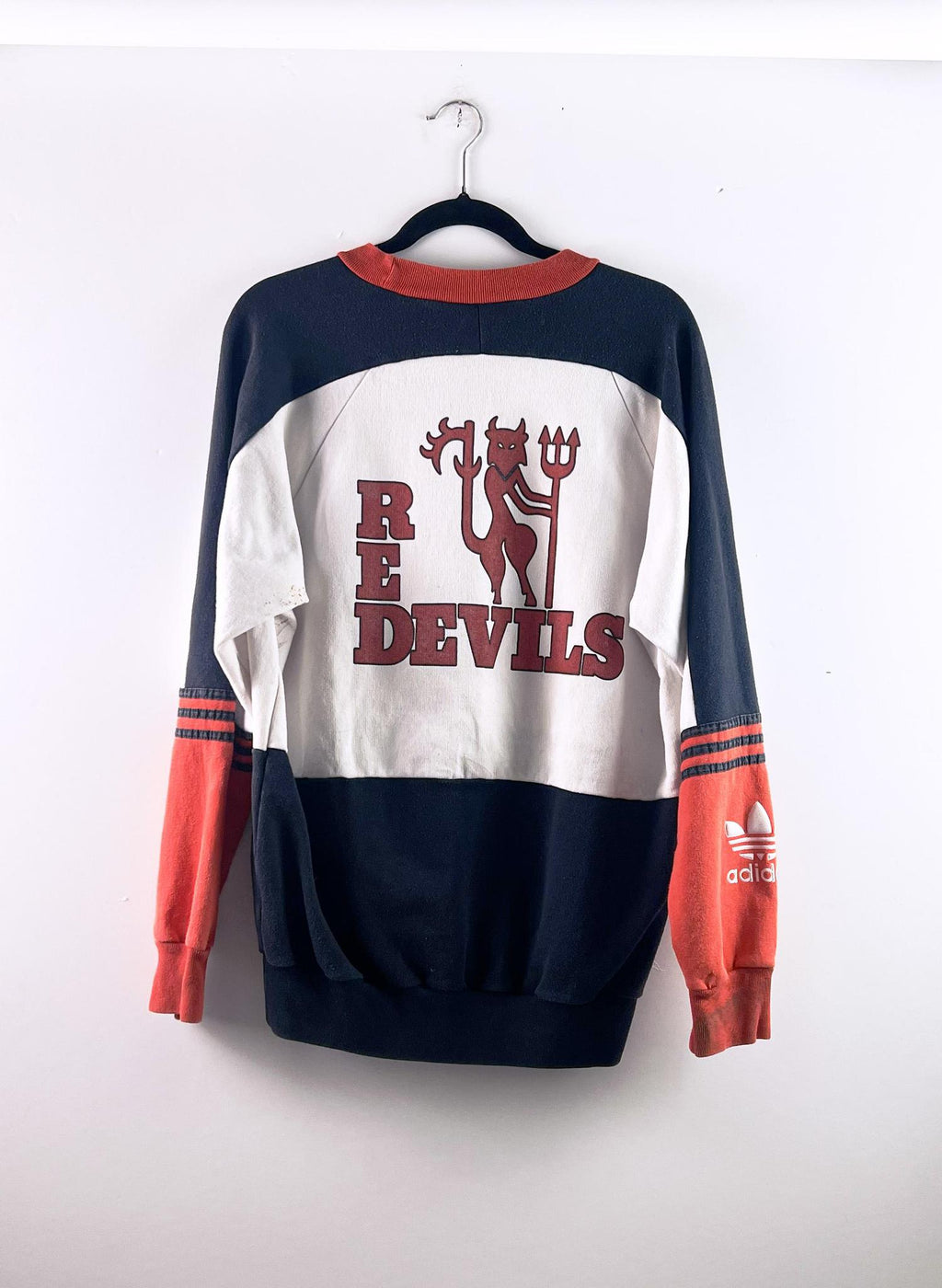 '90-92 Manchester United Red Devil Crew