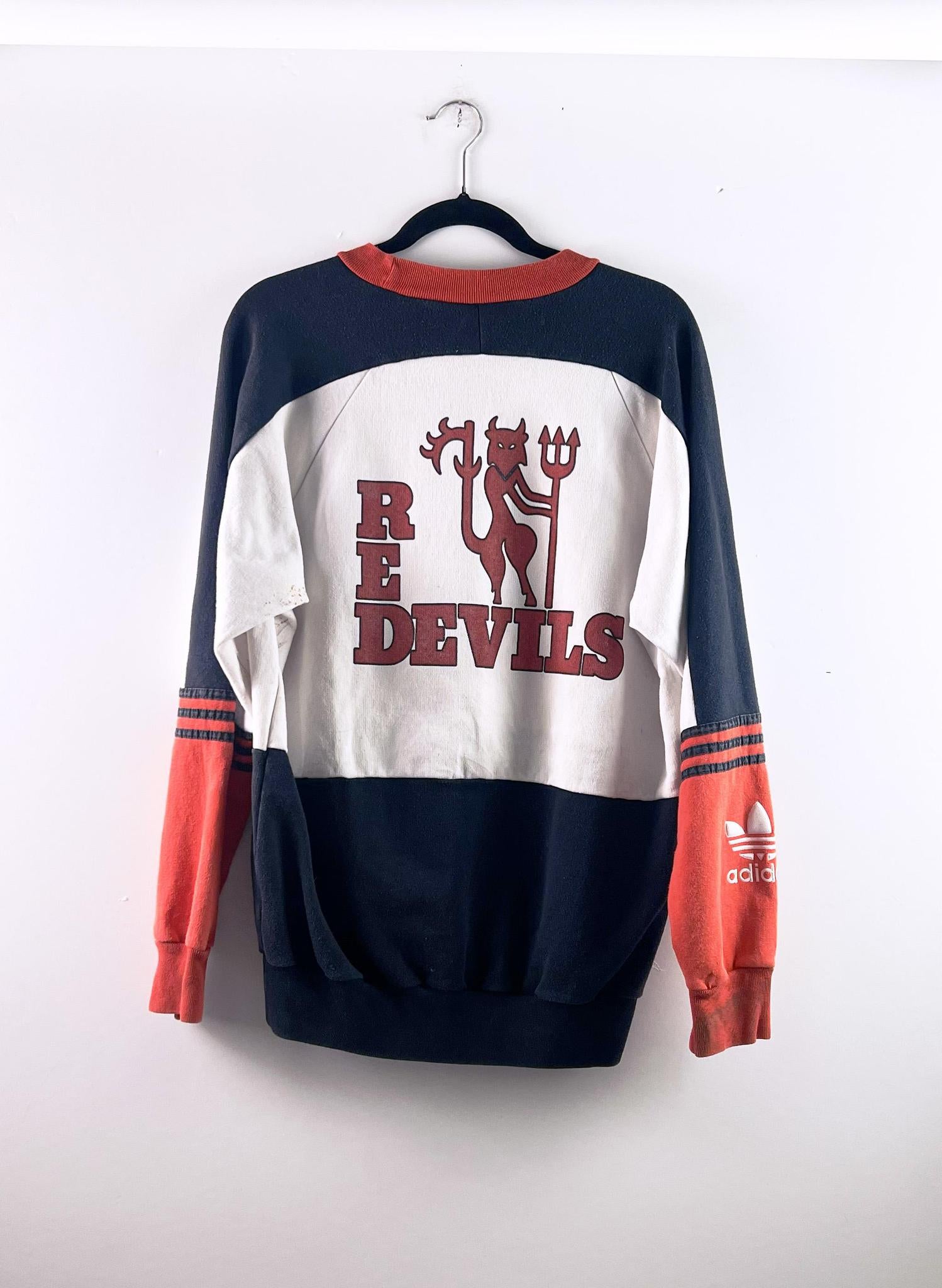 '90-92 Manchester United Red Devil Crew