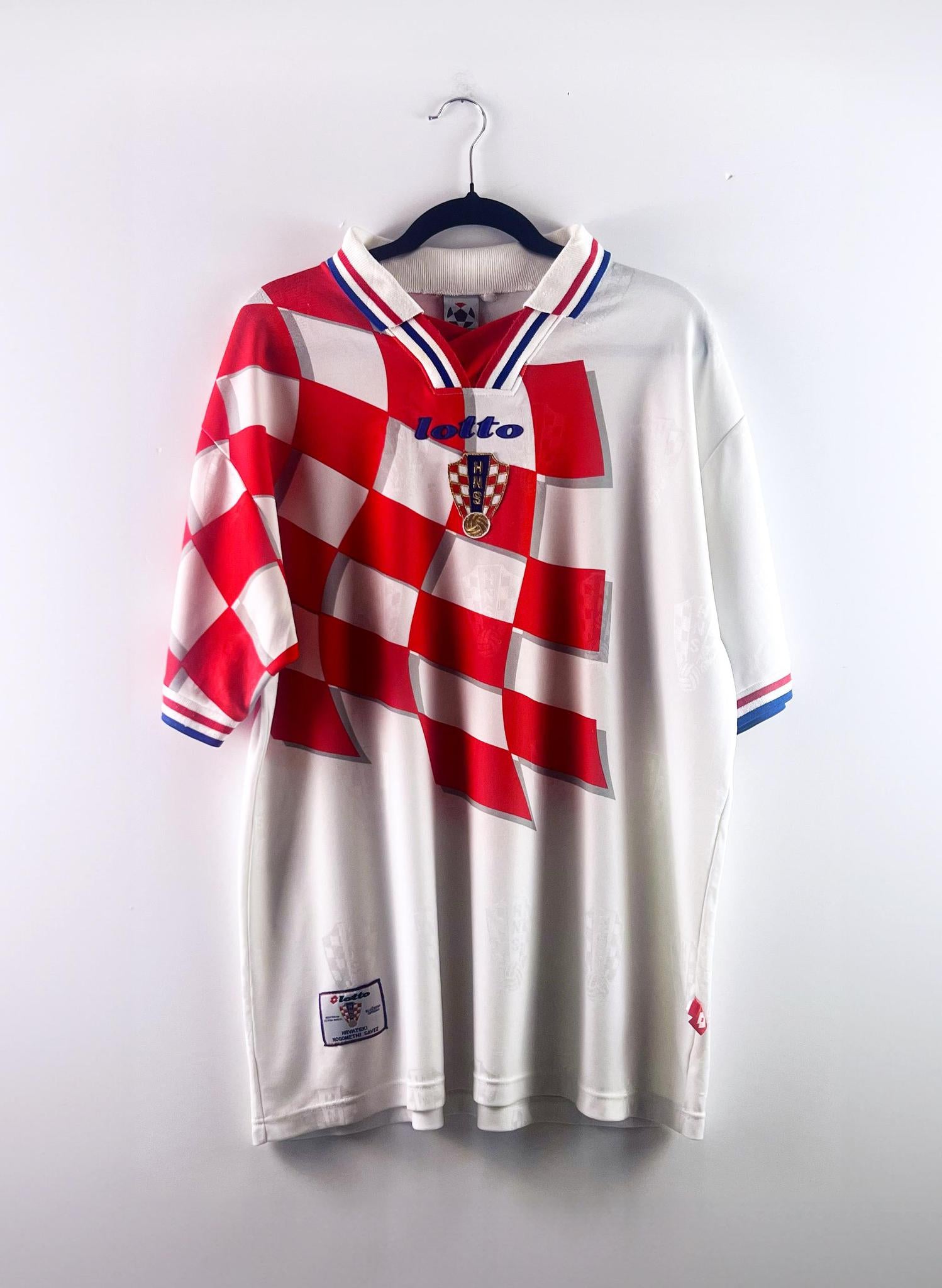 '98 Croatia National Football Team Home KIt