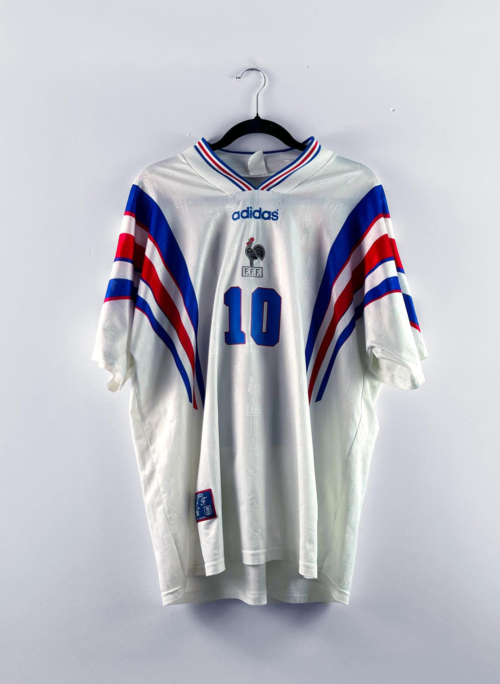 '96-97 France National Football Team Away Kit - 'Zidane #10'
