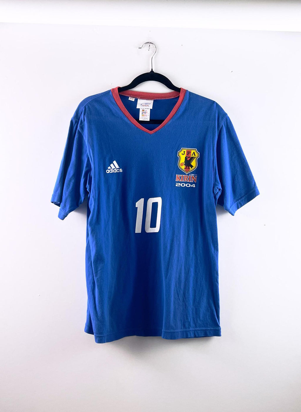 '04 Japan National Kirin Cup Fan Tee - '#10'