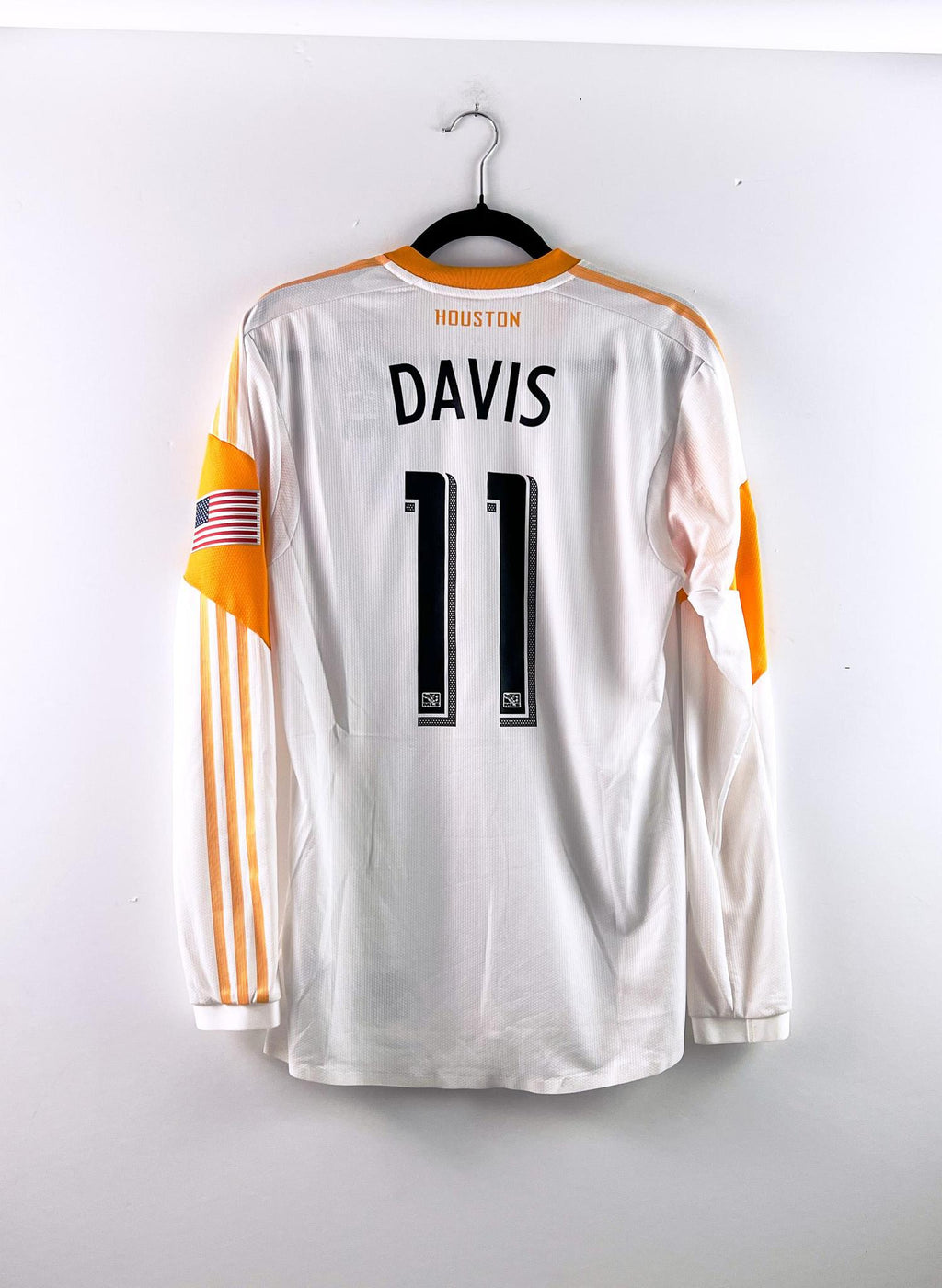 '13 Houston Dynamo FC Away Kit - 'Davis #11'