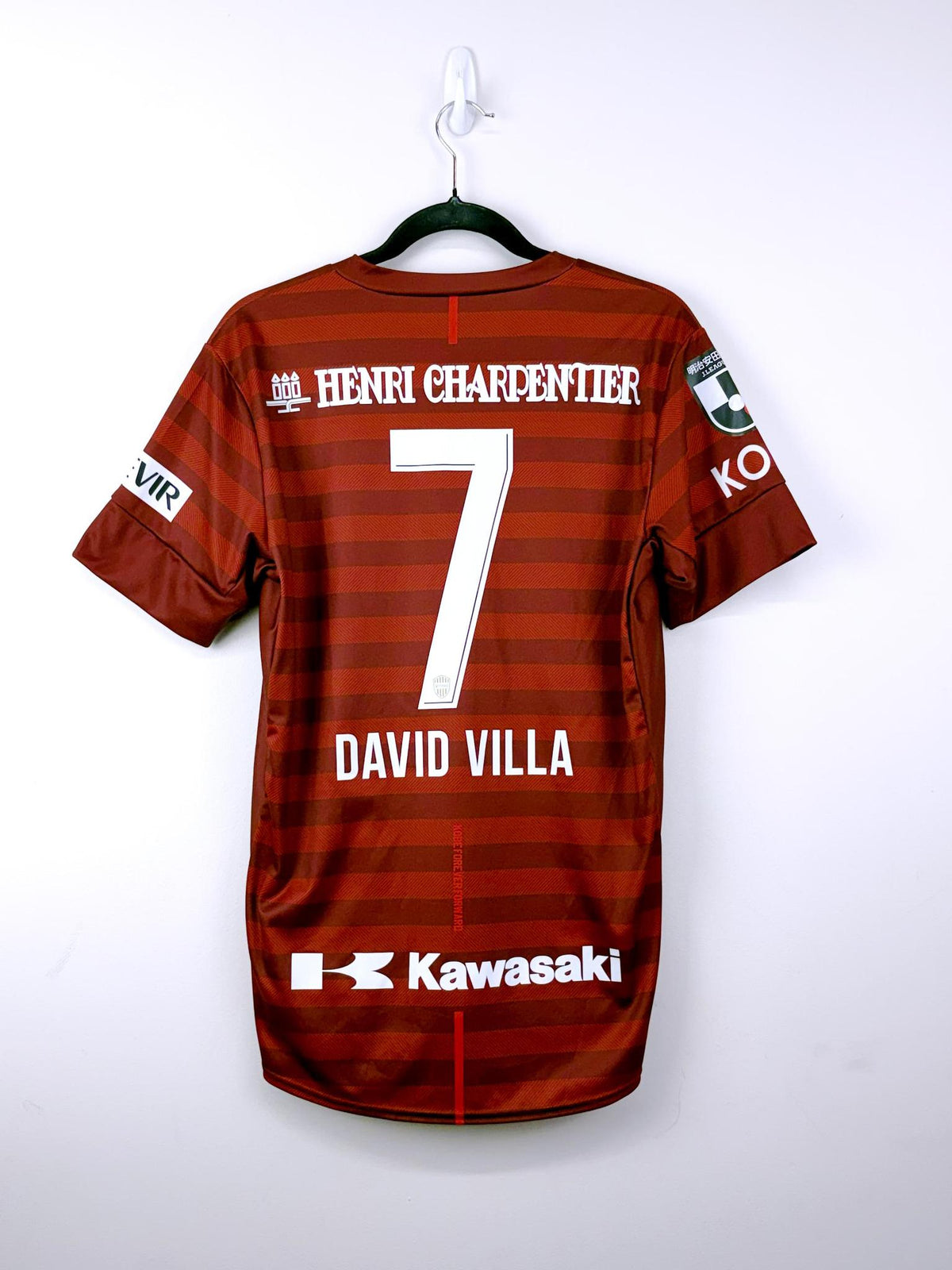 '22 Vissel Kobe Home Kit - 'David Villa #7'