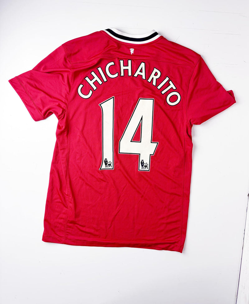 '11 Manchester United Home Kit - 'Chicharito #14'