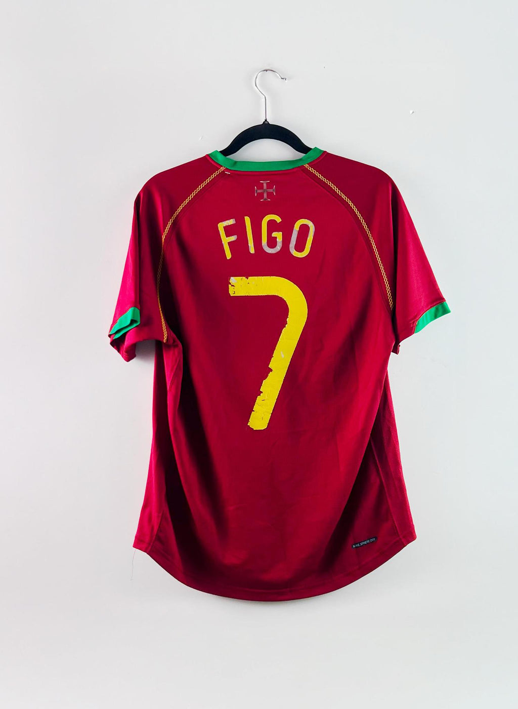 '01 Portugal National Football Team Home Kit - 'Figo #7'