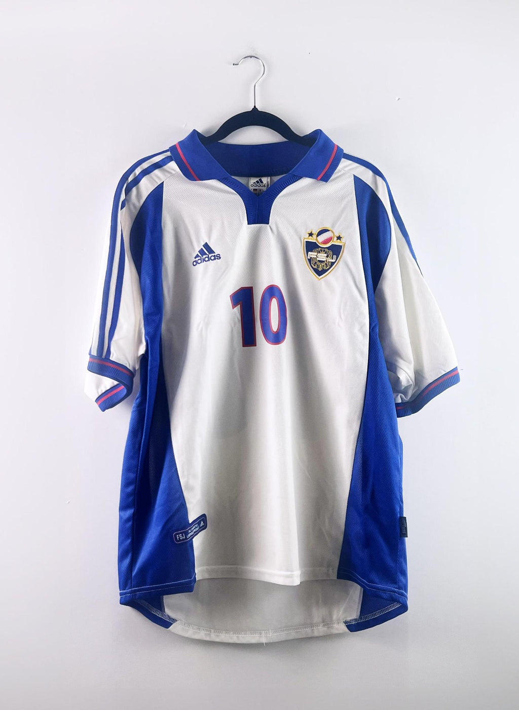 '00-01 Yugoslavia National Football Team Away Kit - 'D. Stojković #10'