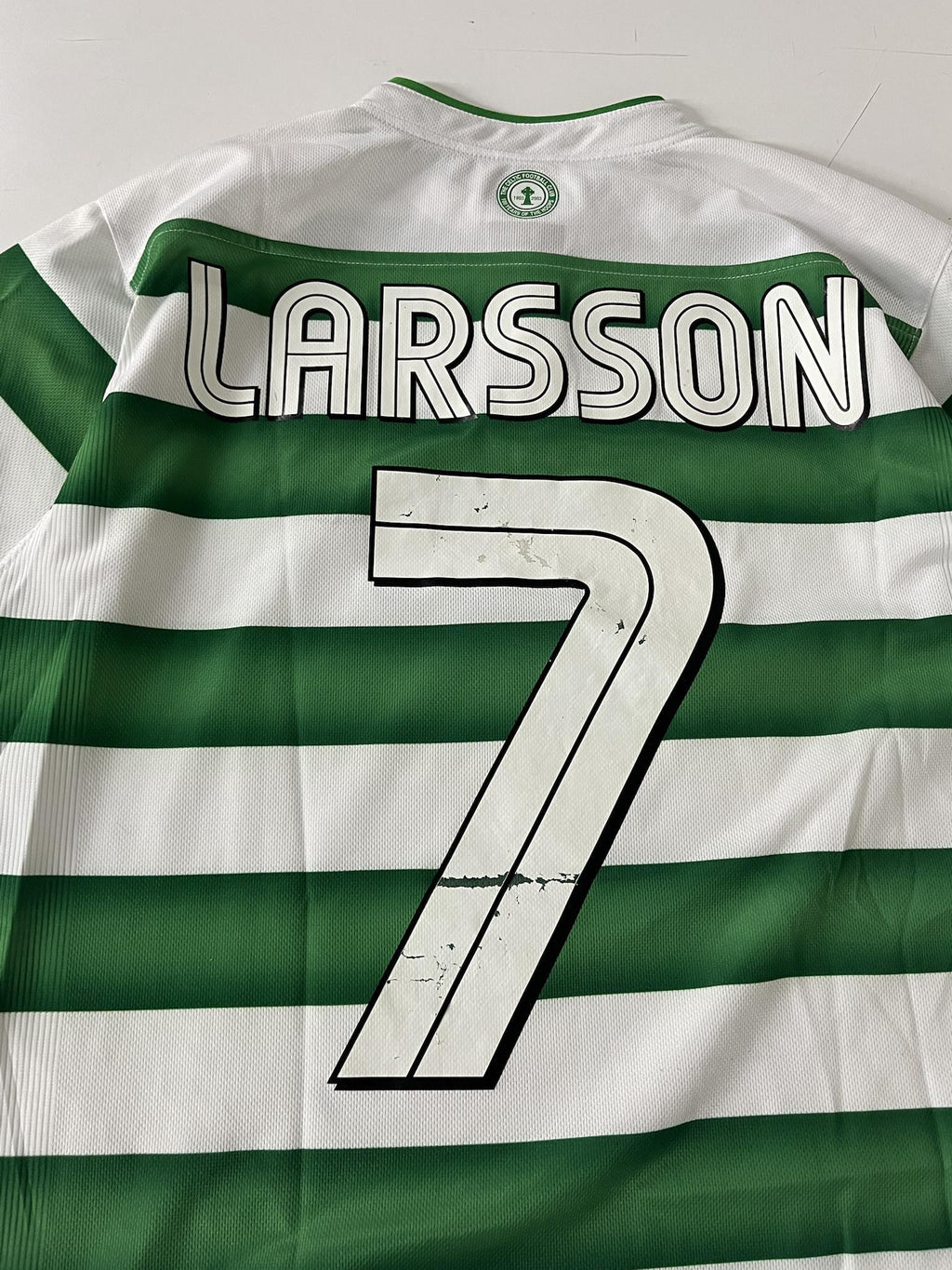 '03-04 Celtic FC Home Kit - 'Larsson #7'