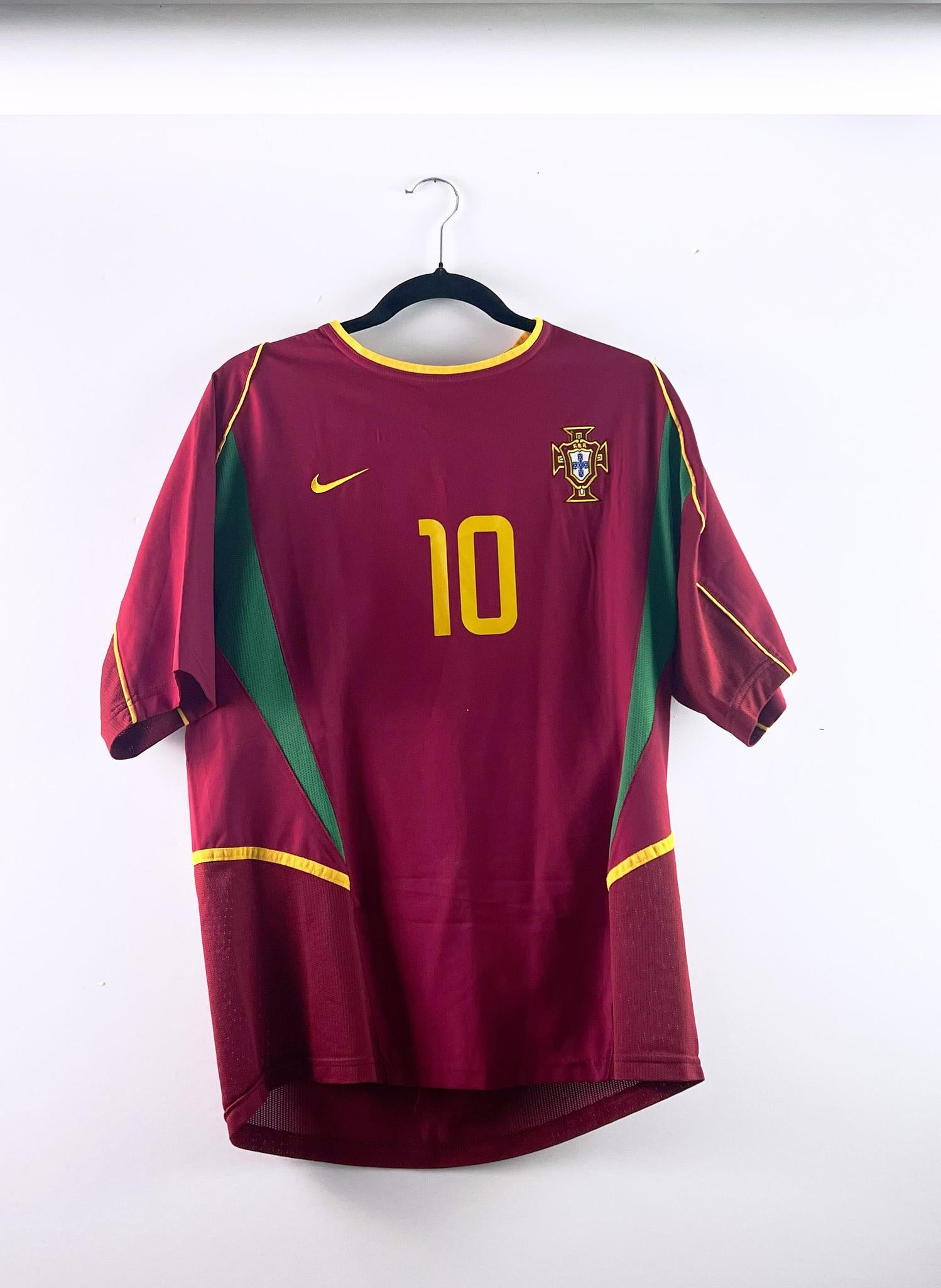 '02-04 Portugal National Football Team Home Kit - 'Rui Costa #10'