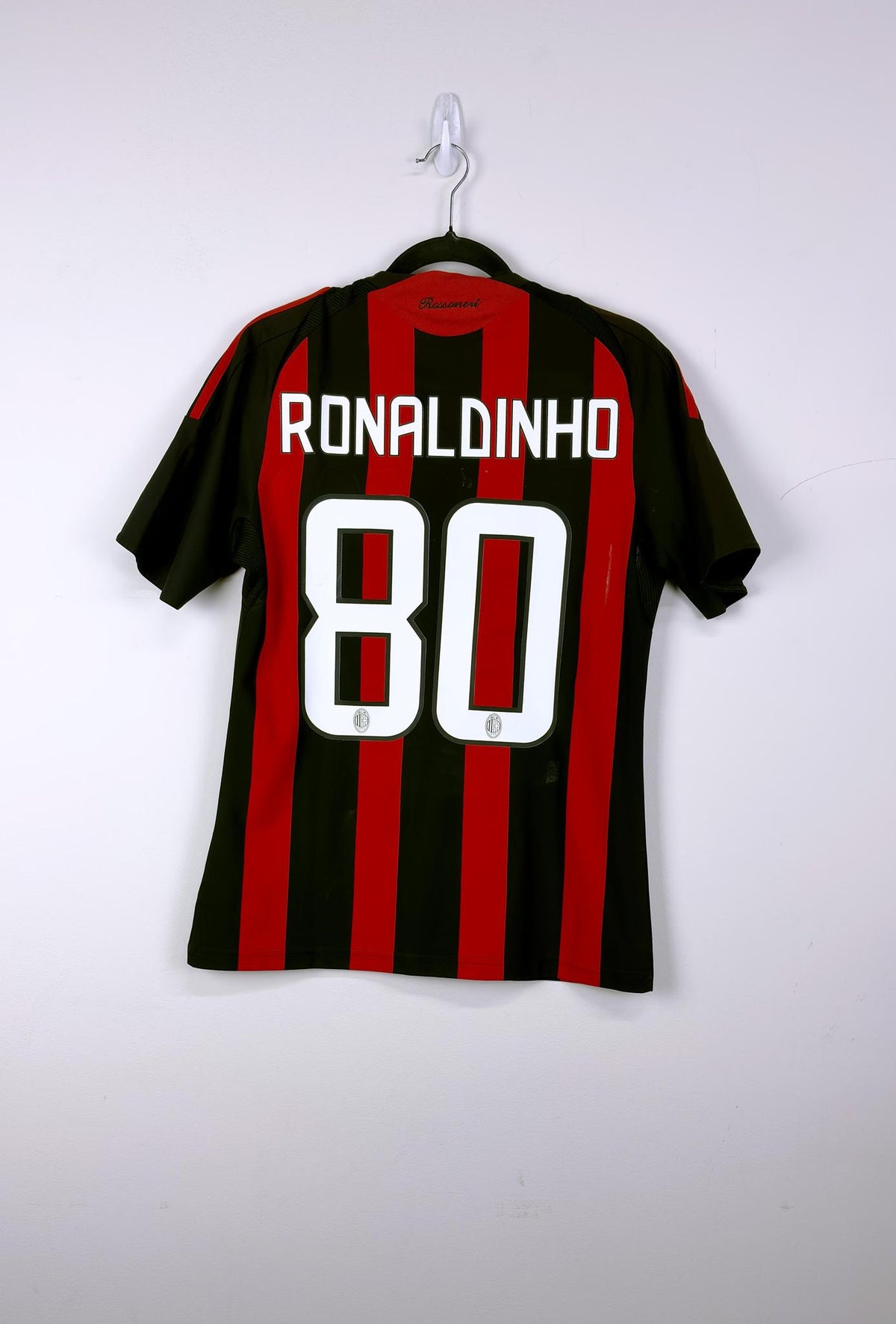 '08 AC Milan Home Kit - 'Ronaldihno #80'
