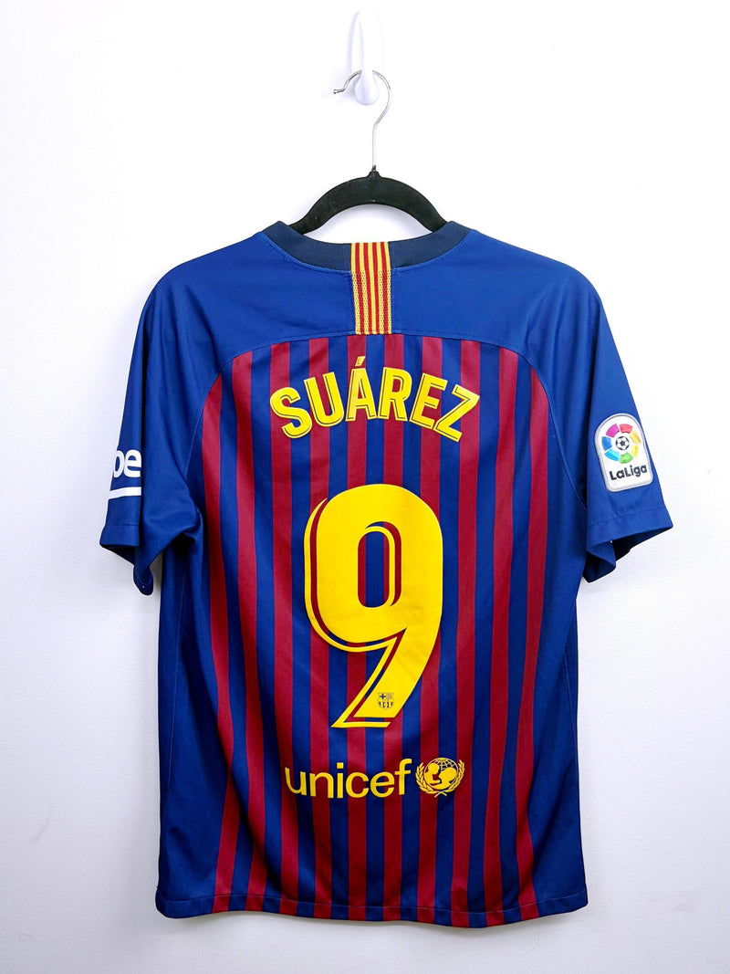 '18 Barcelona Home Kit - 'Suárez #9'