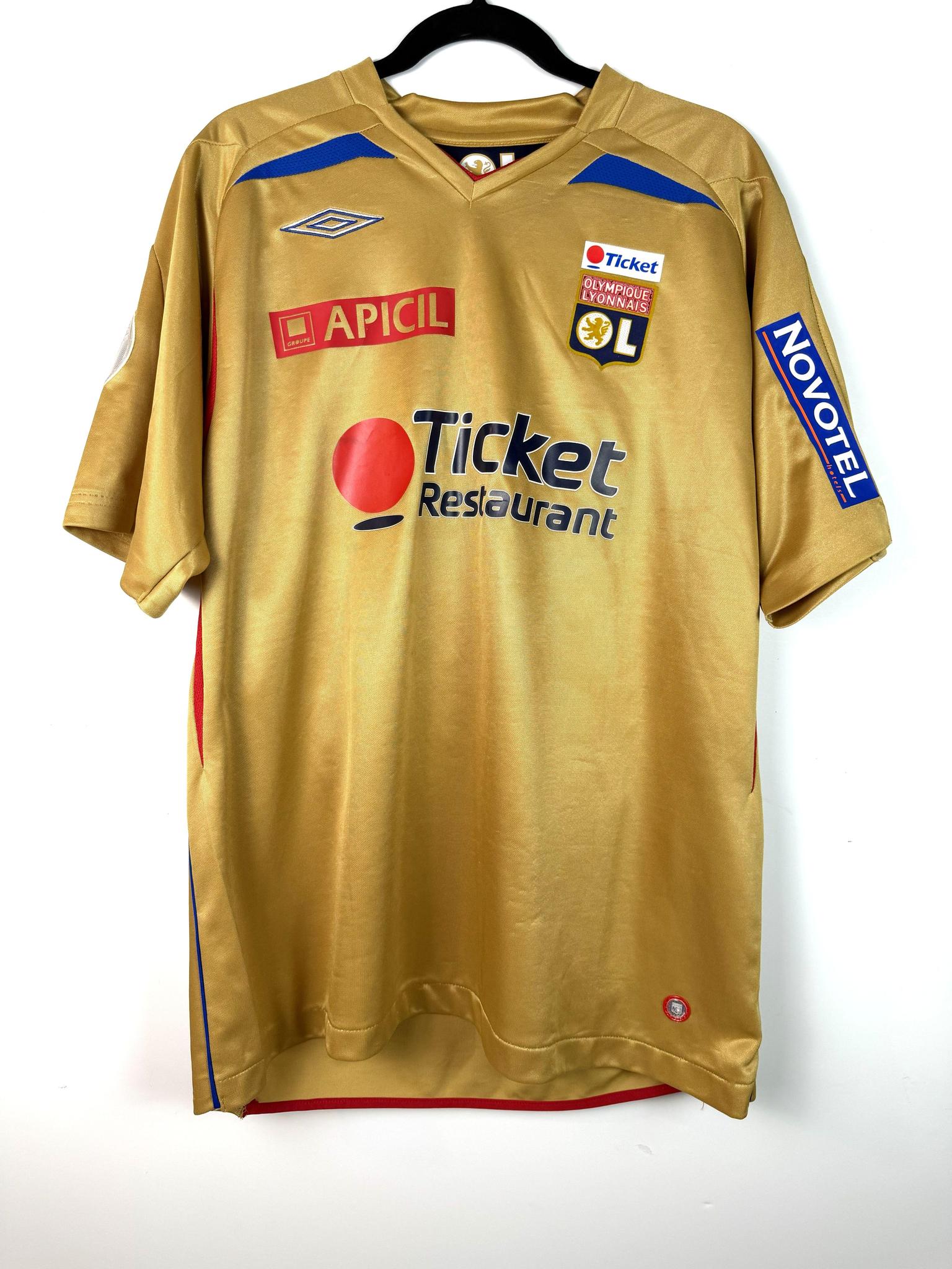 '07 Olympique Lyon Away Kit 'Benzema #9'