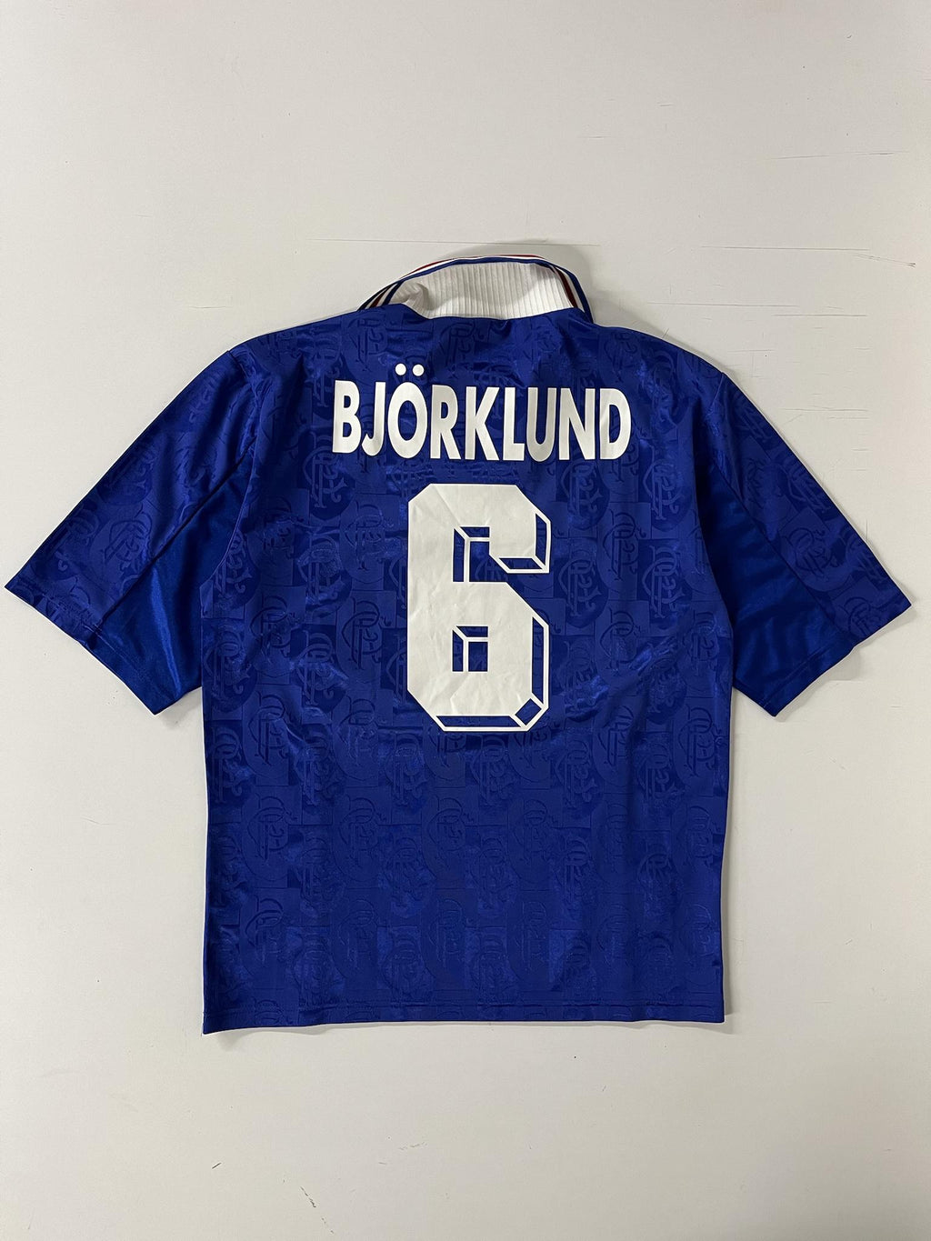 '96-97 Rangers FC Home Kit - 'Bjorklund #6'