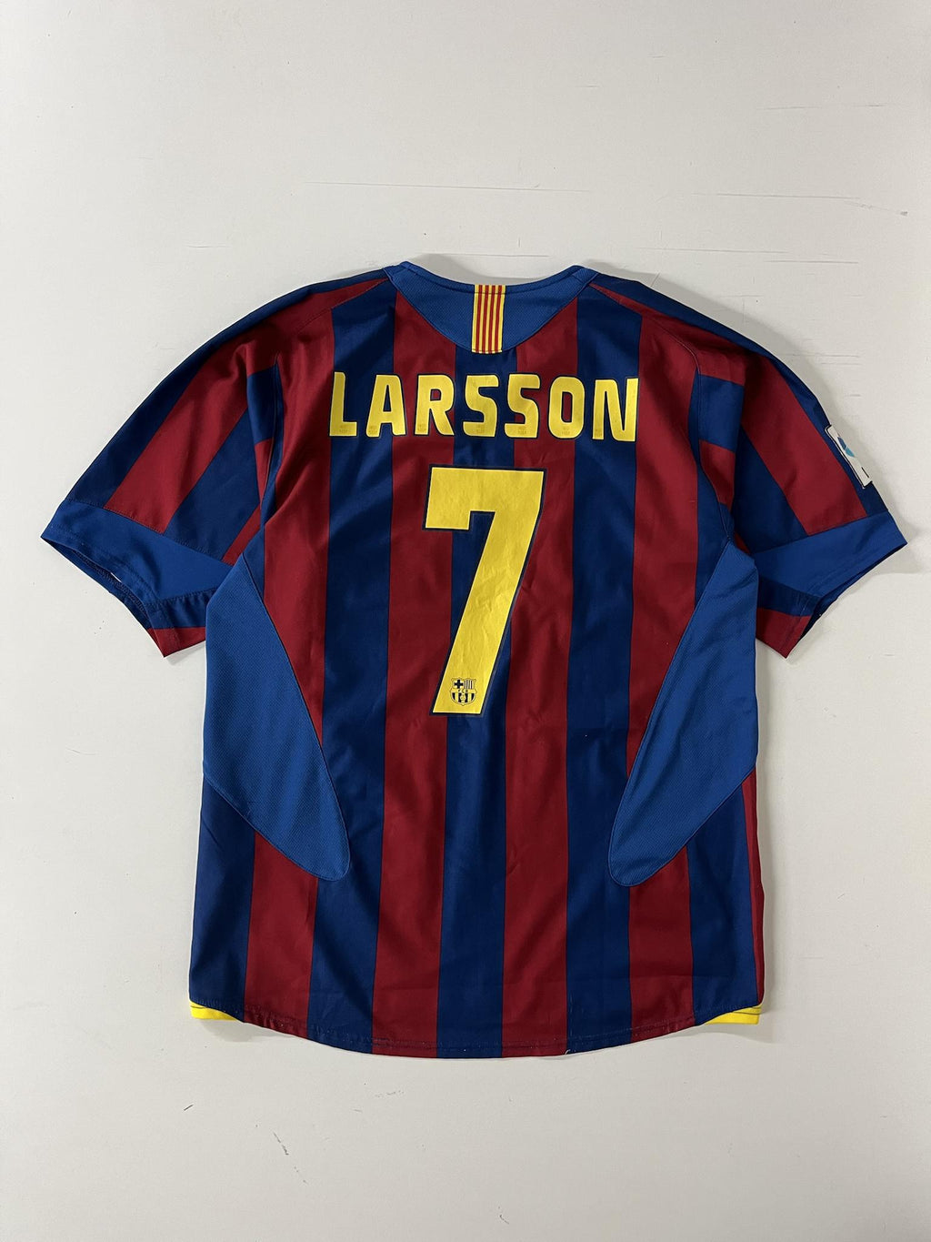 '05-06 FC Barcelona Home Kit - 'Larsson #7'