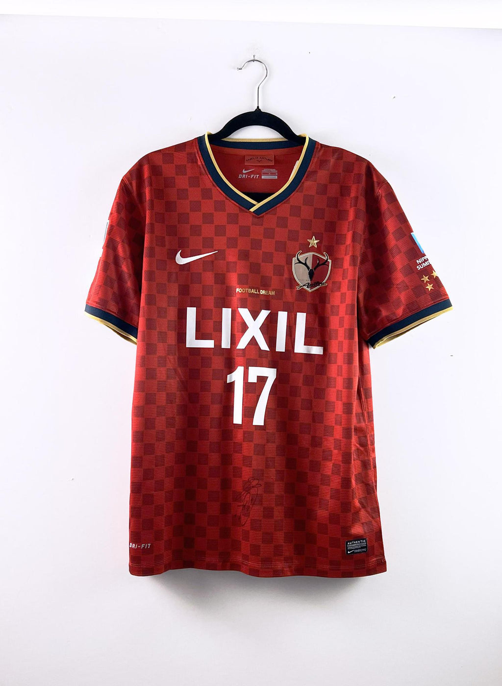 '14 Kashima Antlers Home Kit - 'Maeno #17'
