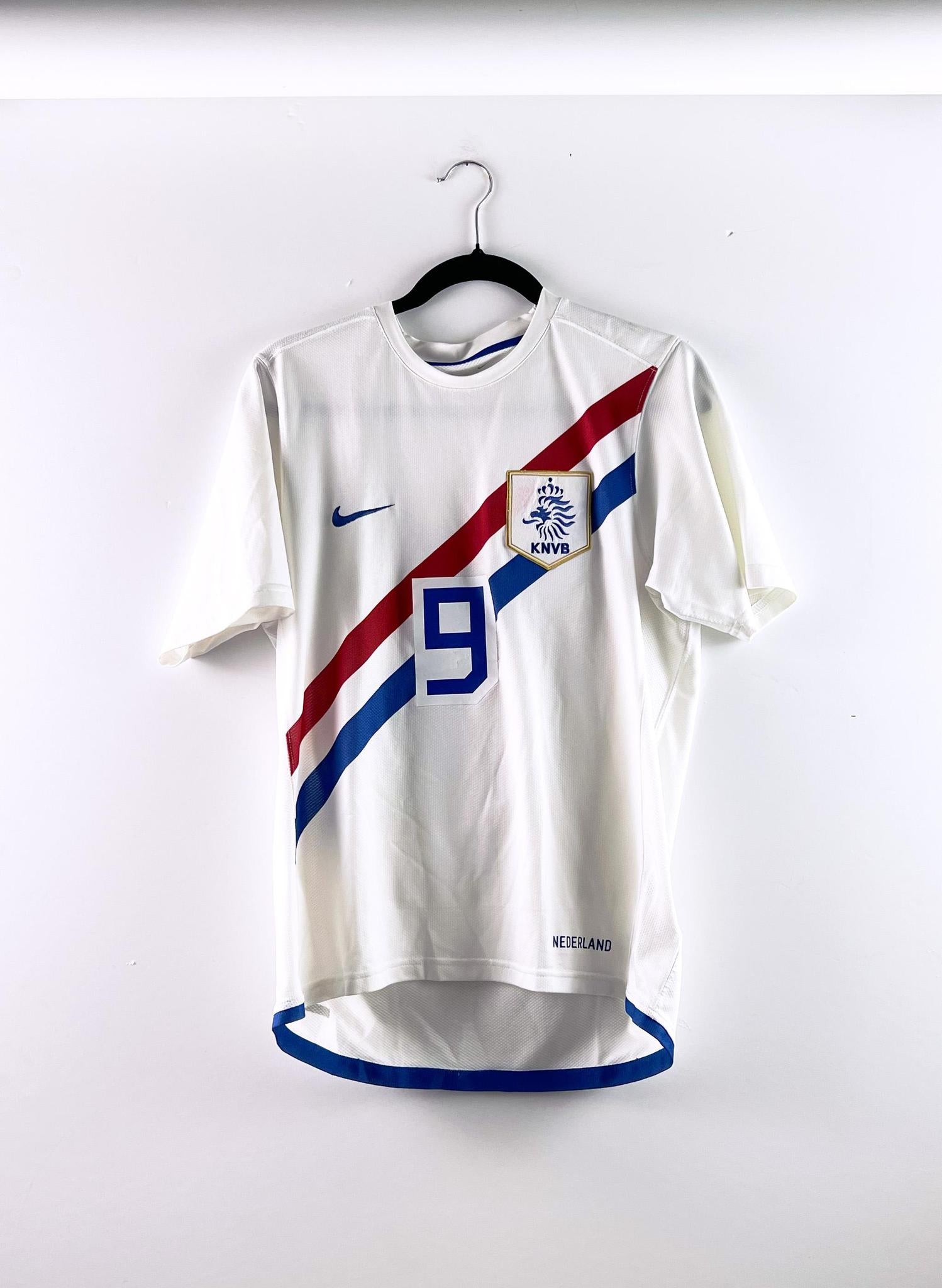 '06 Netherlands National Football Team Away Kit - 'V. Nistelrooy #9'