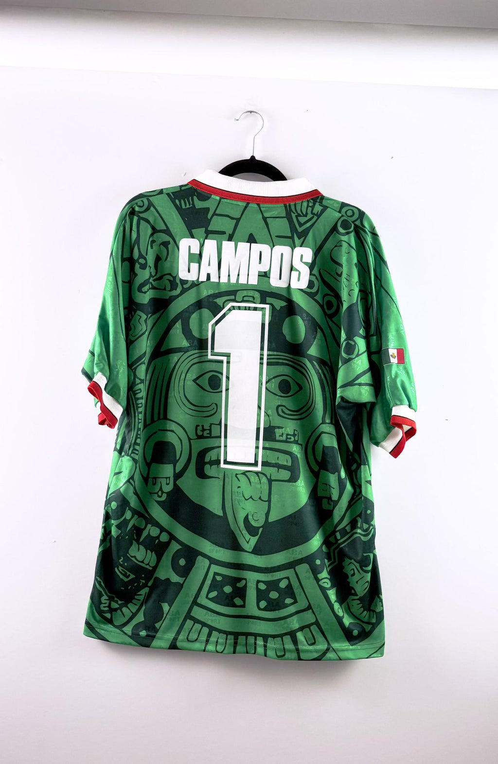'98 Mexico National Football Team Home Kit - 'Campos #1'