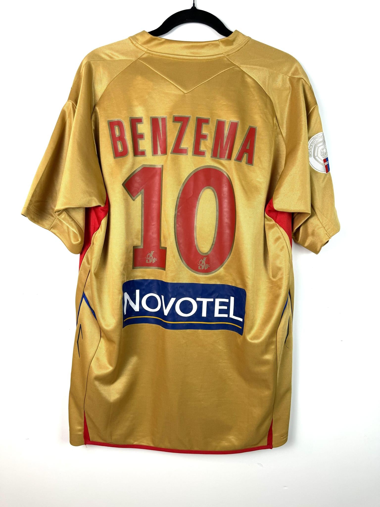 '07 Olympique Lyon Away Kit 'Benzema #9'