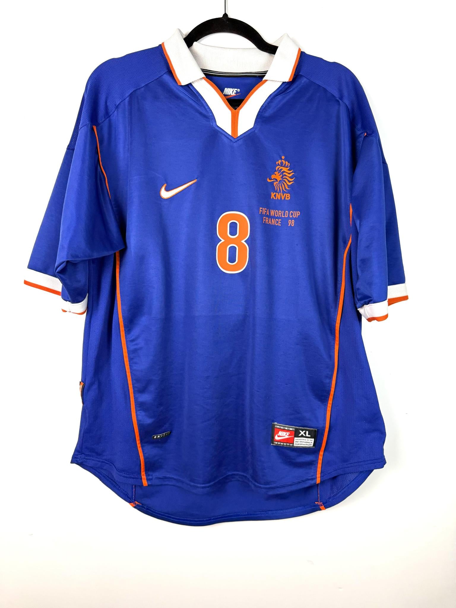 '98 Netherlands Away Kit - 'Bergkamp #8'