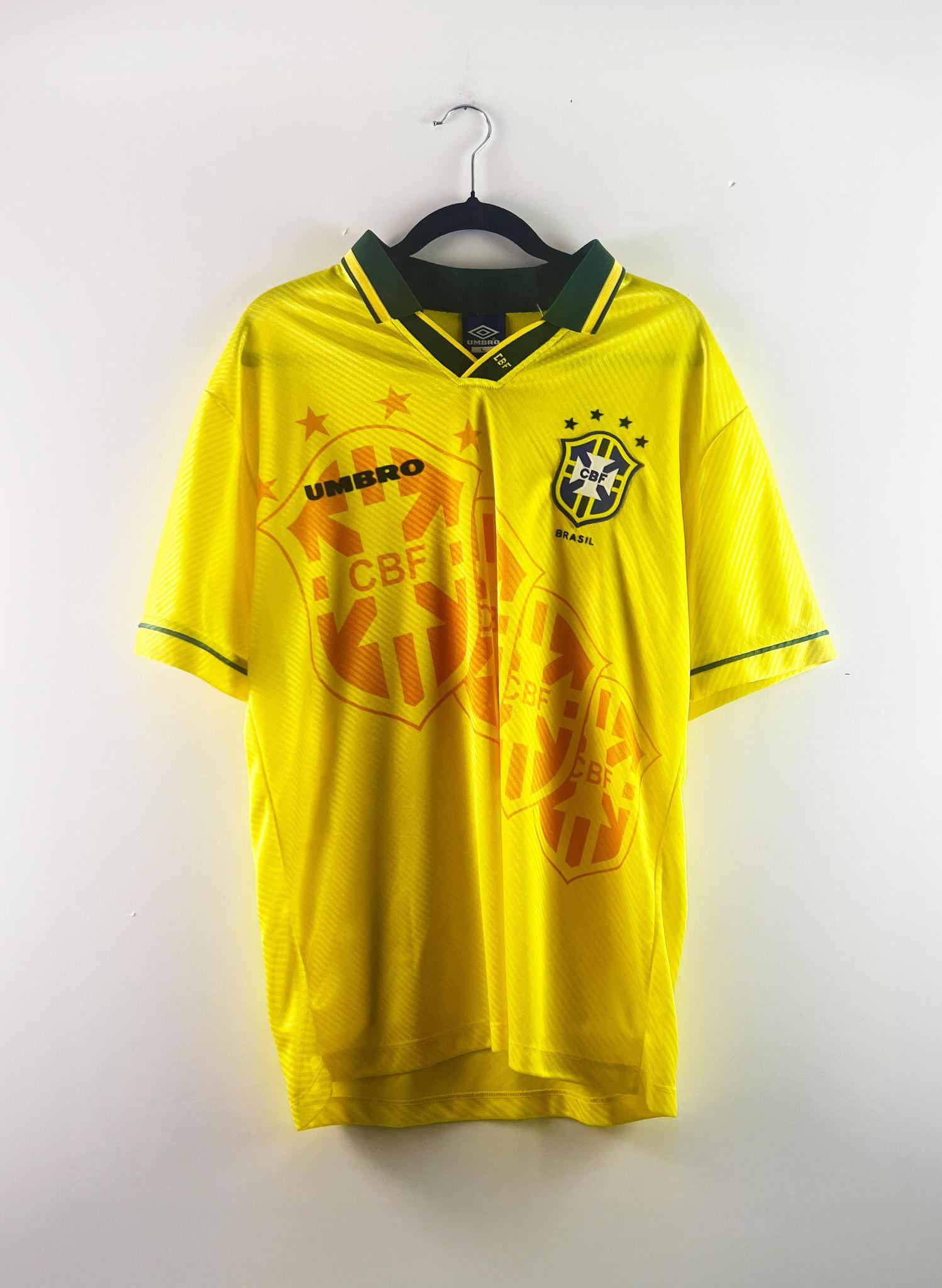 '96 Brazil National Football Team Home Kit