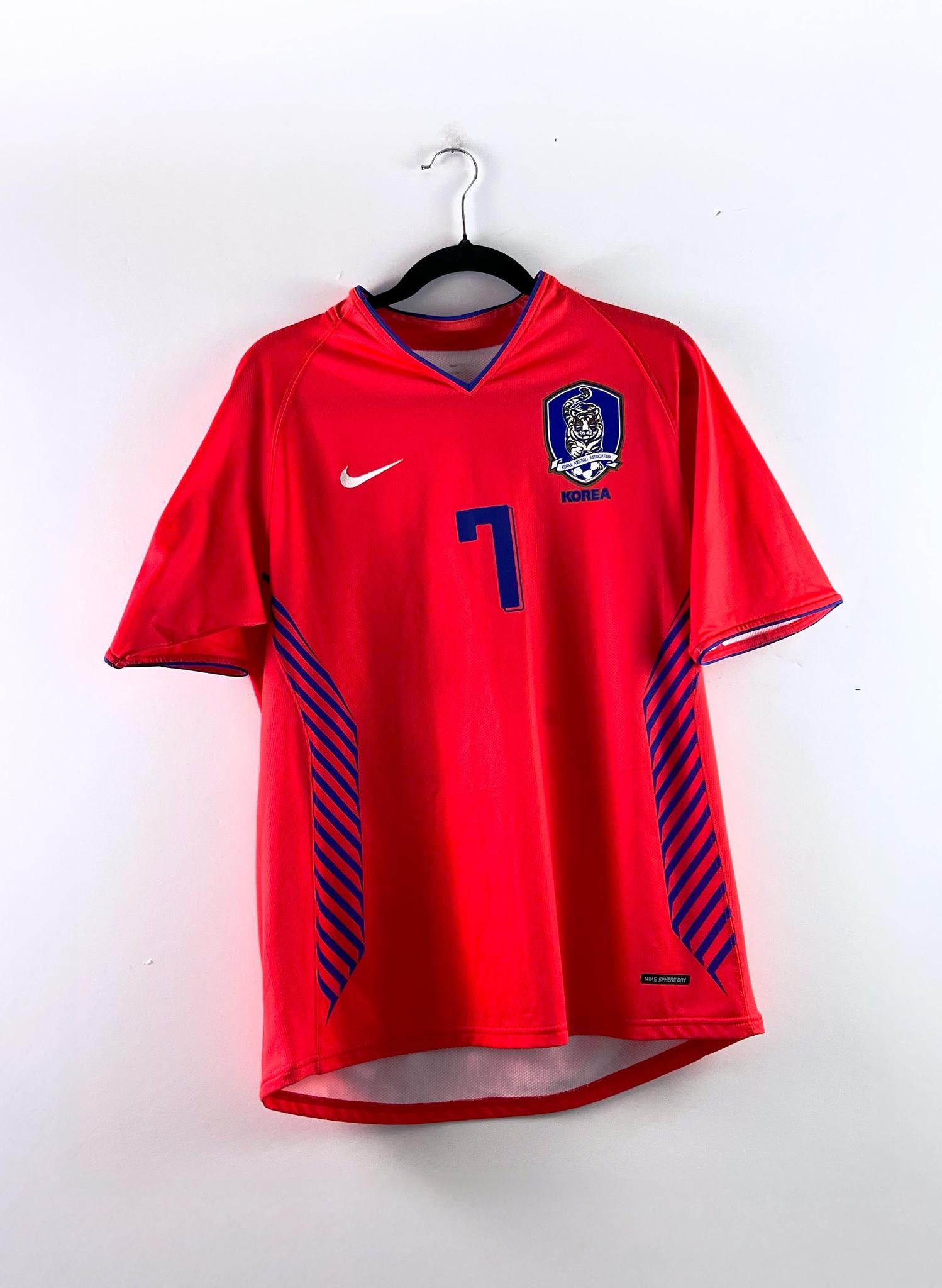 '06 South Korea National Football Team Home Kit - 'Jisung #7'