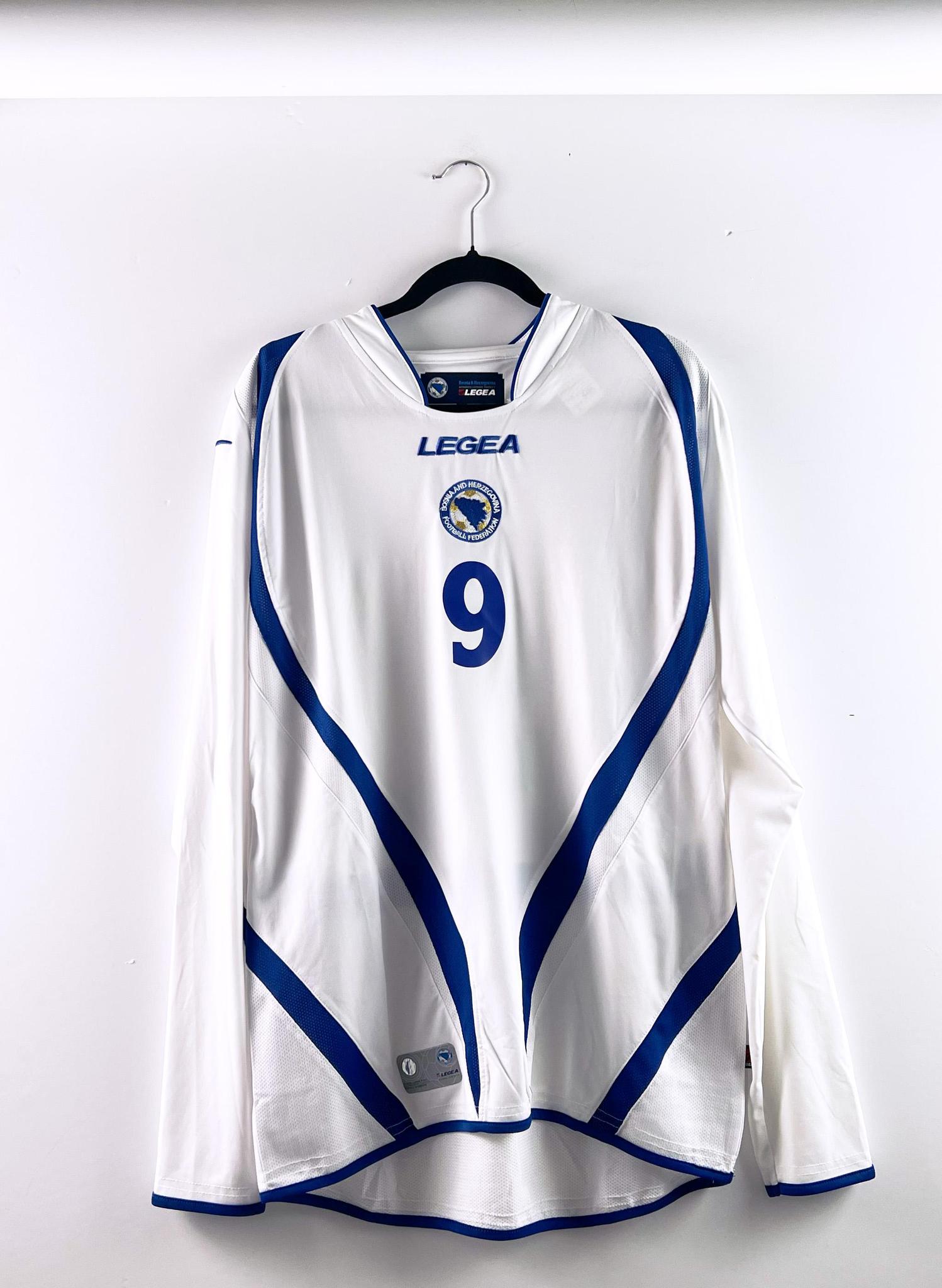 '12-13 Bosnia National Football Team Home Kit - '#9'