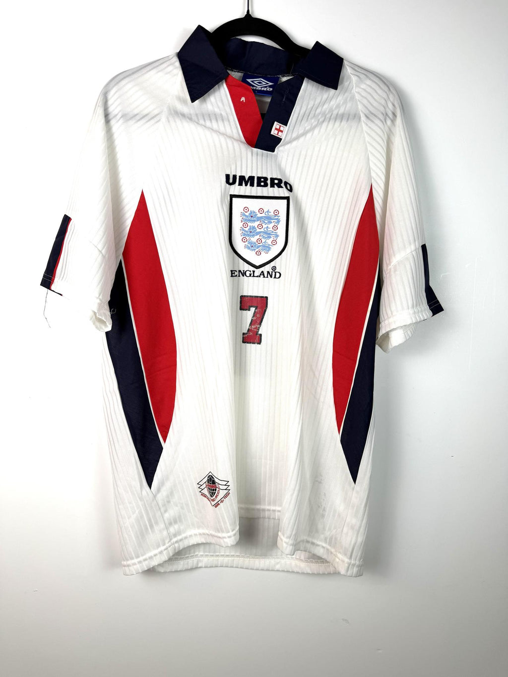 '97 England Home Kit - 'Beckham #7'