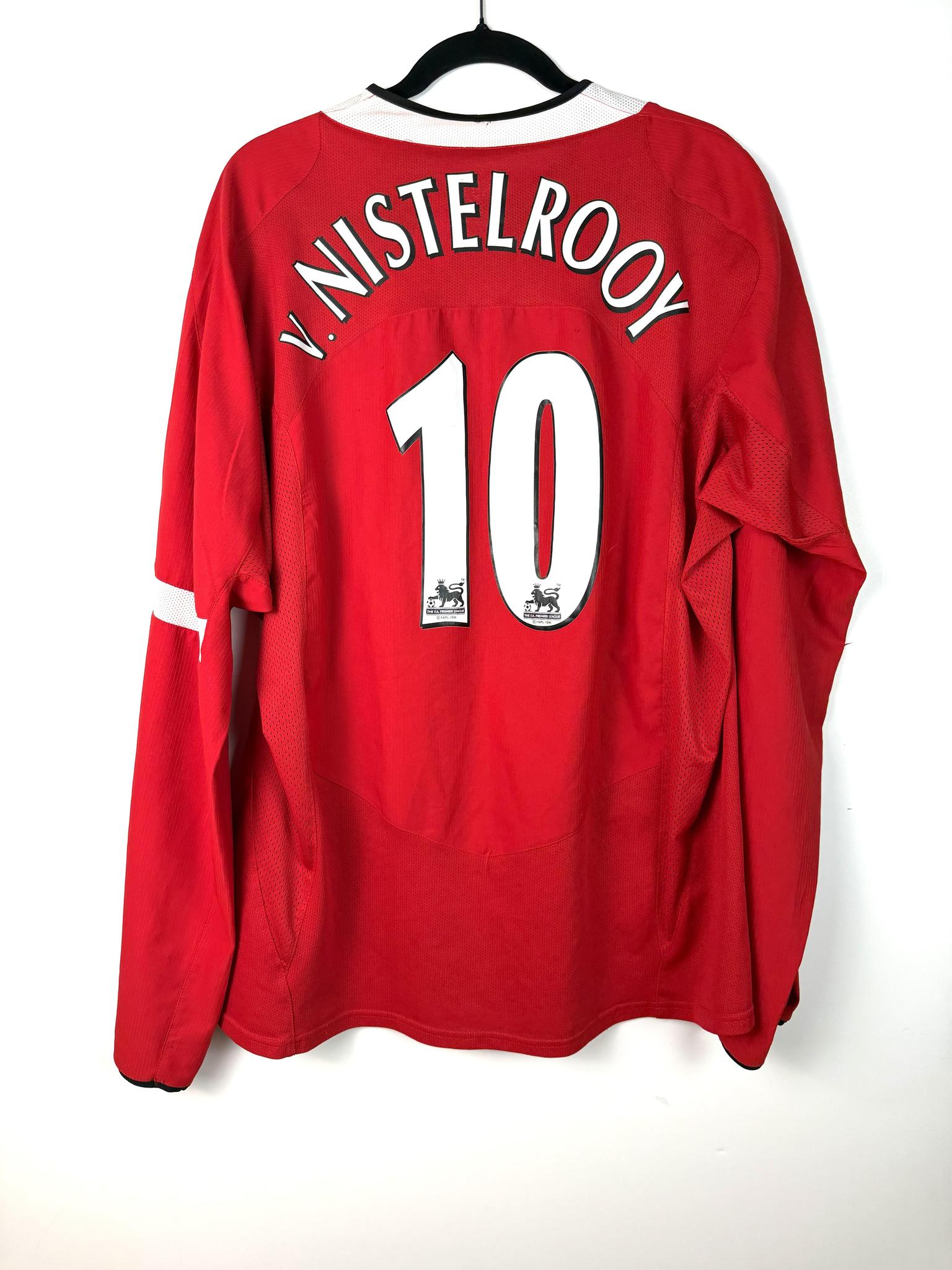 '04 Manchester United Home Kit - 'v.Nistelrooy #10'