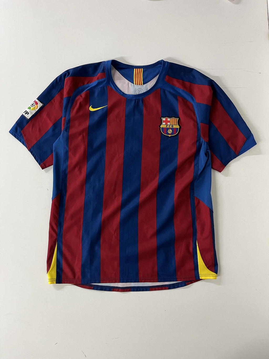 '05-06 FC Barcelona Home Kit - 'Larsson #7'