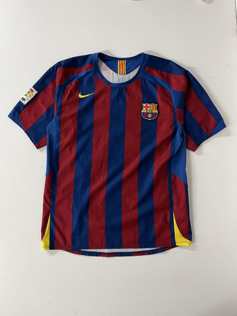 '05-06 FC Barcelona Home Kit - 'Larsson #7'