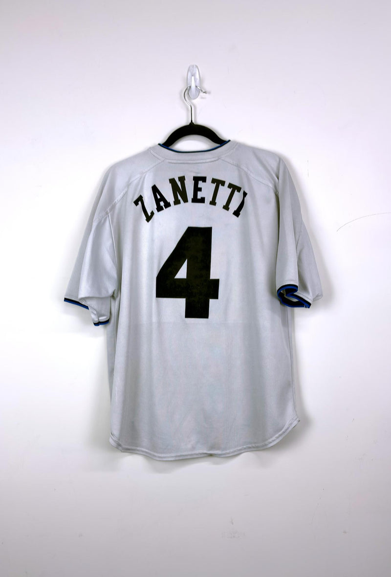 '99-00 Inter Milan Away Kit - 'Zanetti #4'