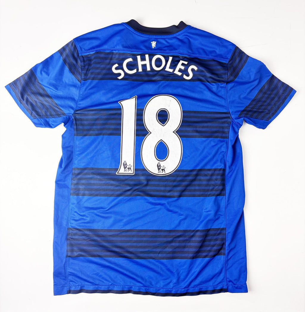 '11 Manchester United Away Kit - 'Scholes #18'