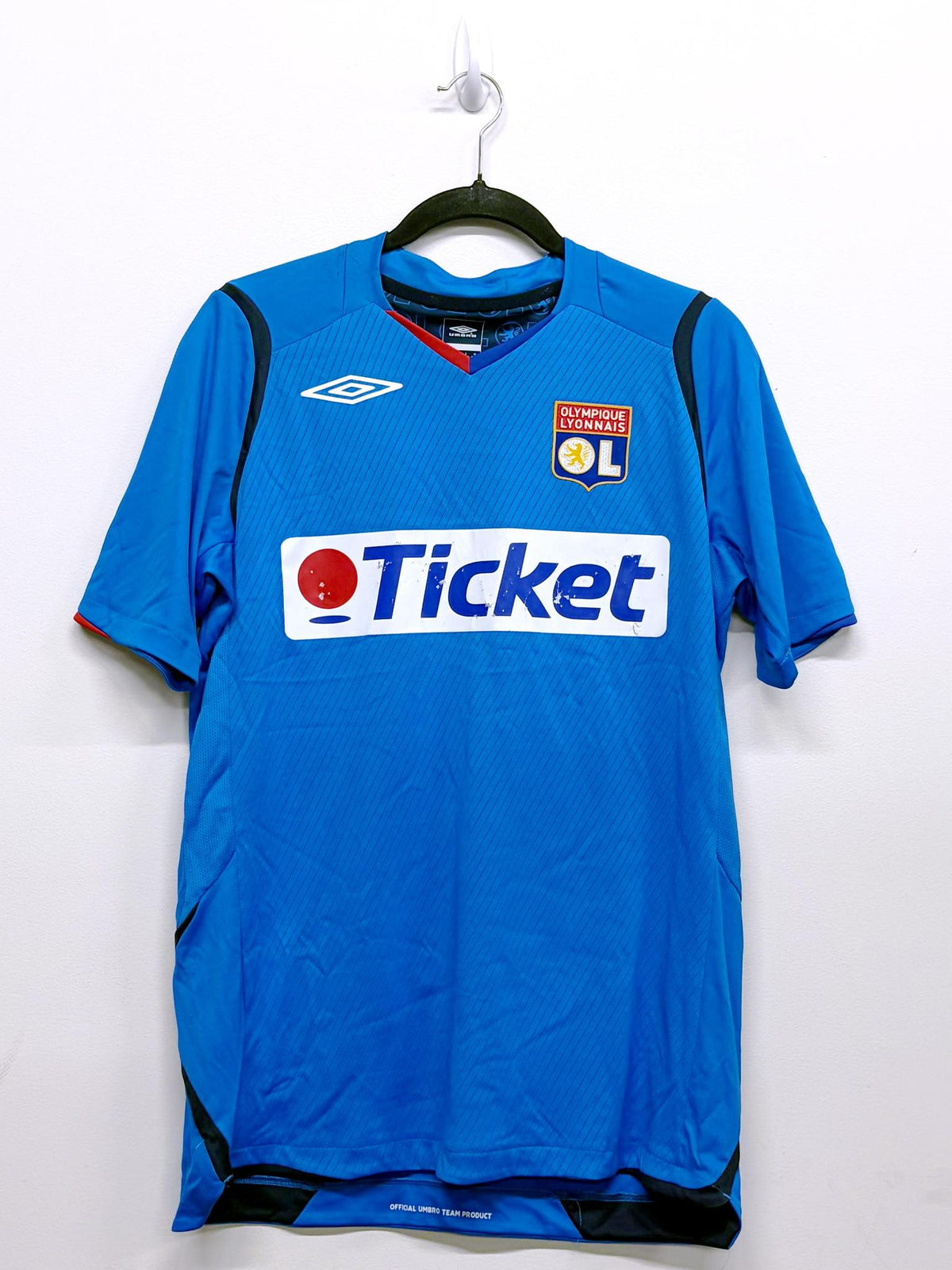 '08 Olympique Lyon Home Kit - 'Benzema #10'