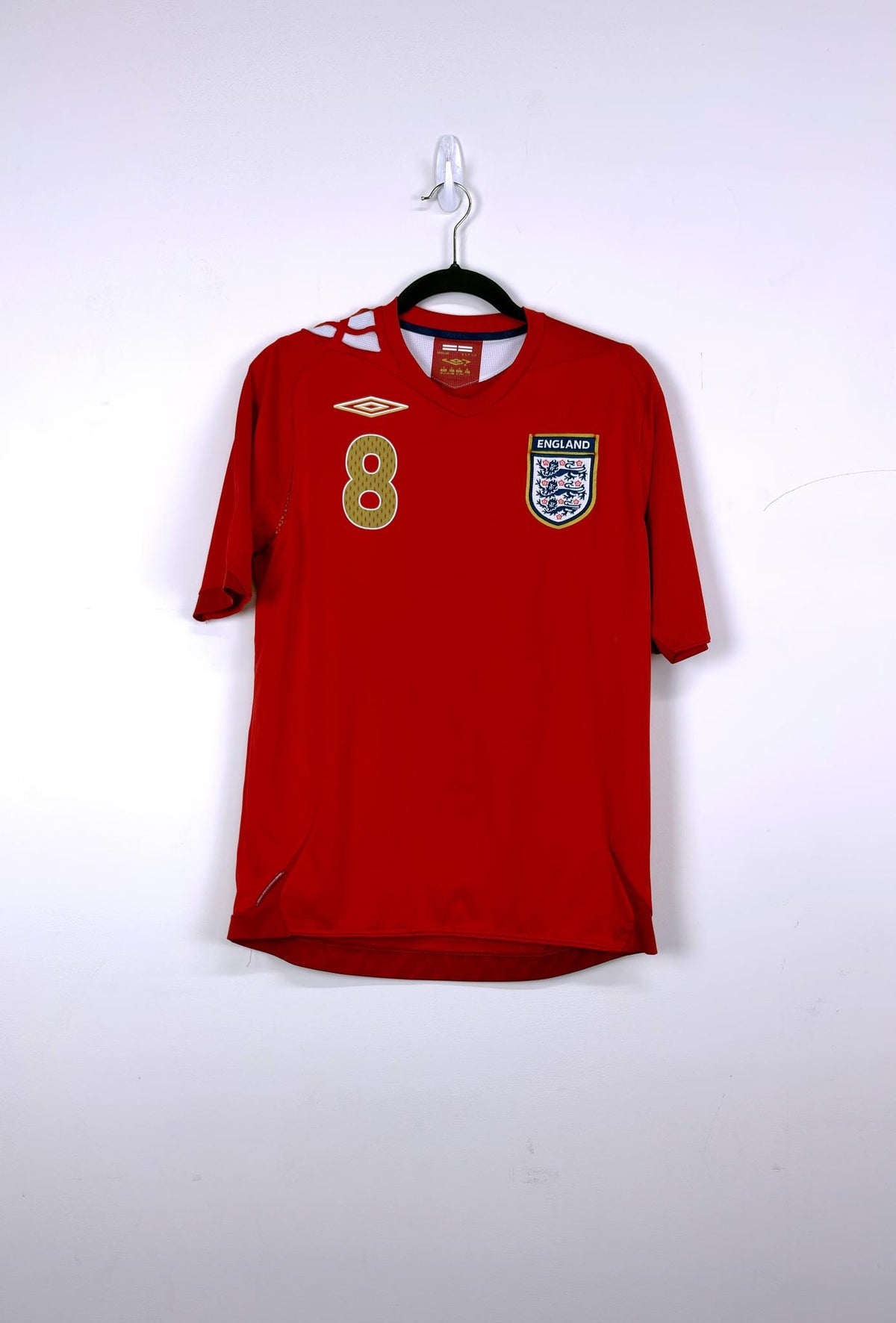 '05 England National Football Team Away Kit - 'Lampard #8'