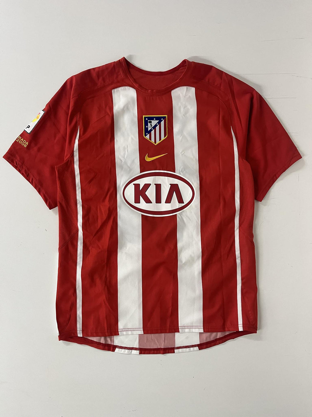'05-06 Atlético Madrid Home Kit - 'Kezman #10'