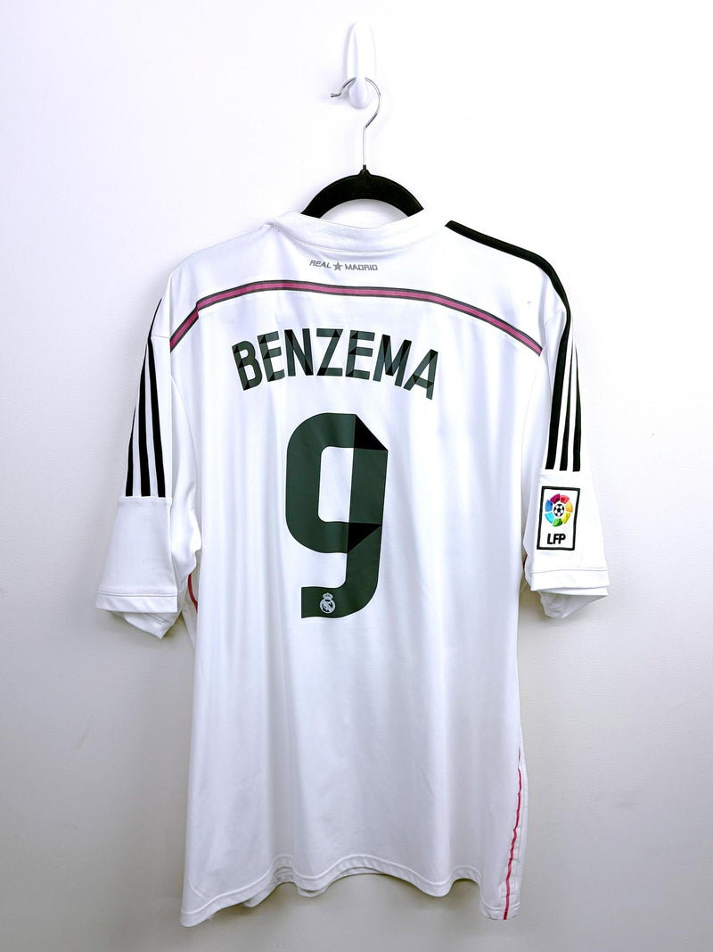'14-15 Real Madrid Away Kit - 'Benzema #9'