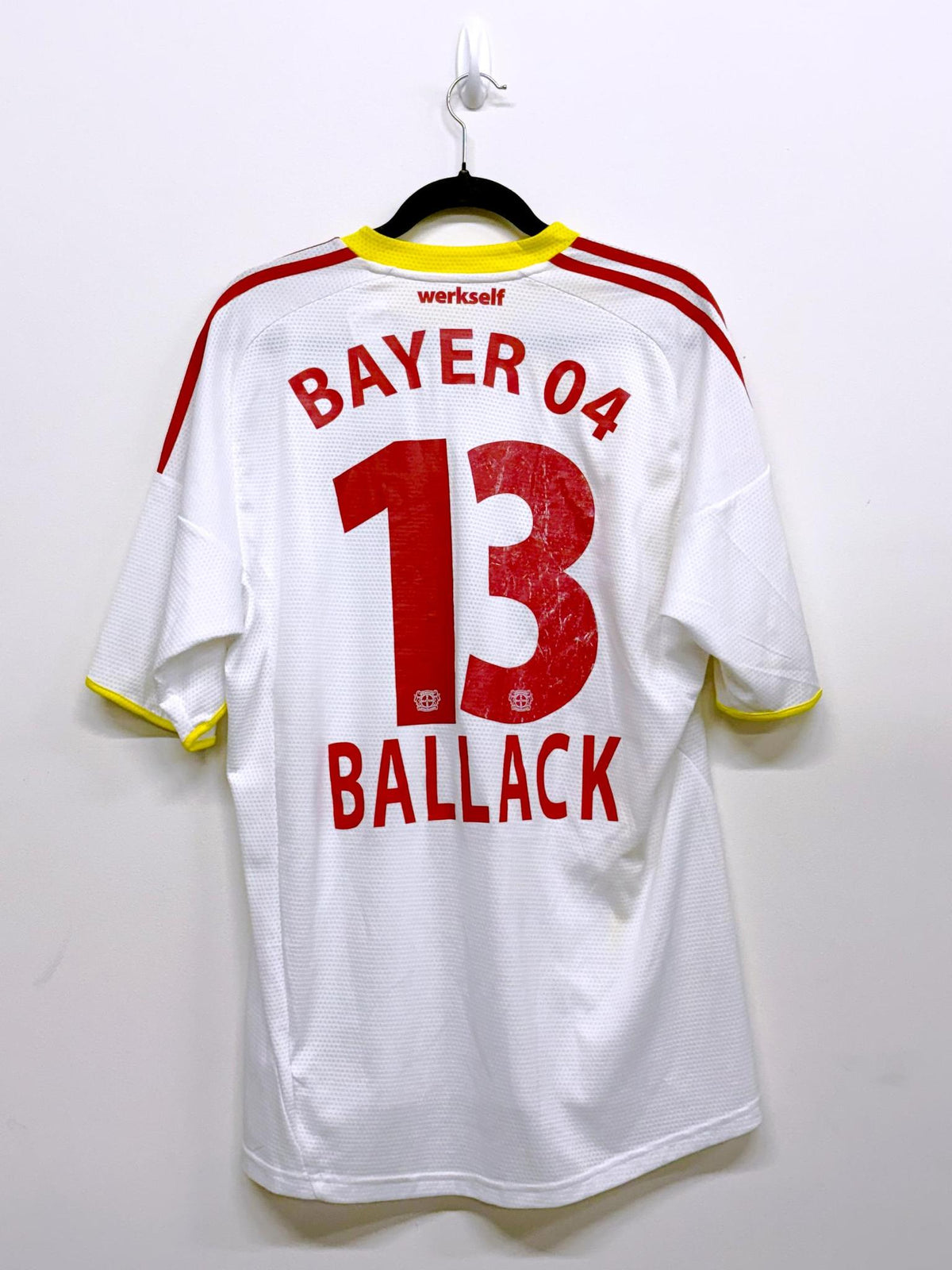 '09-10 Bayer 04 Leverkusen Away Kit - 'Ballack #13'
