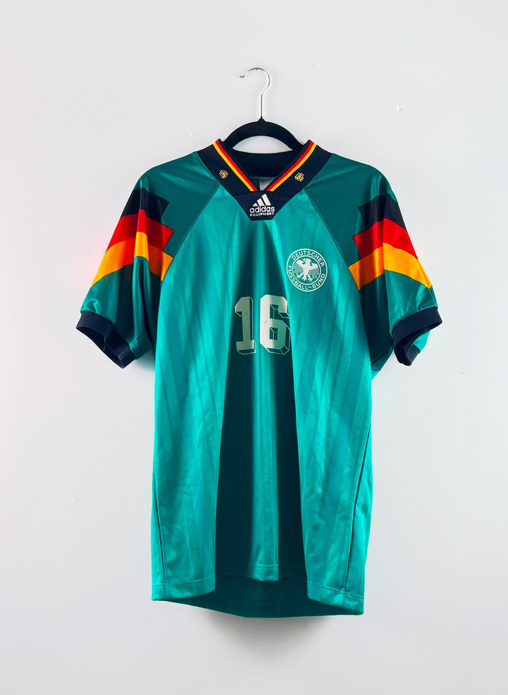'92 Germany National Football Team Away Kit - '#16'