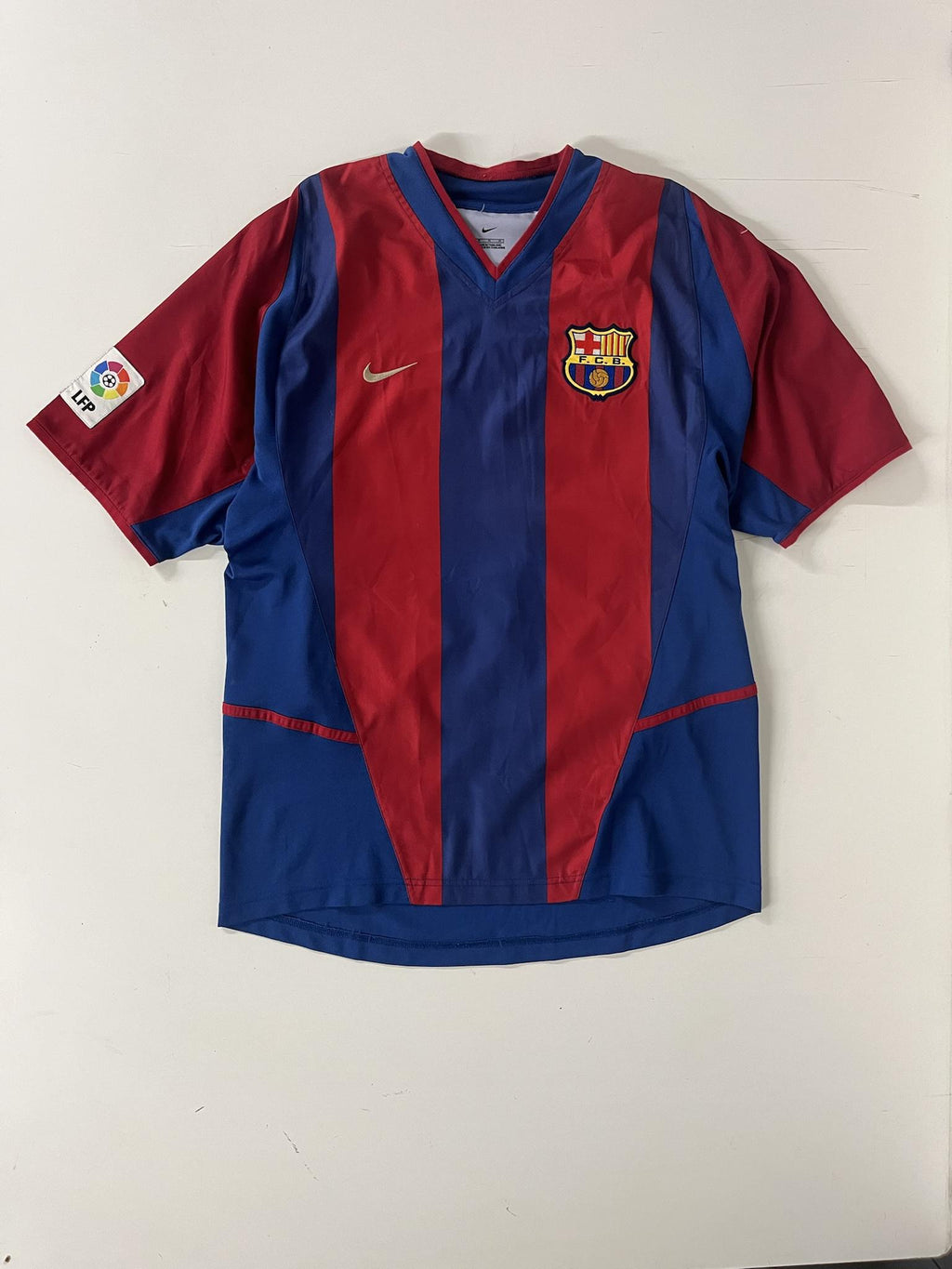 '02-03 FC Barcelona Home Kit - 'Riquelme #10'