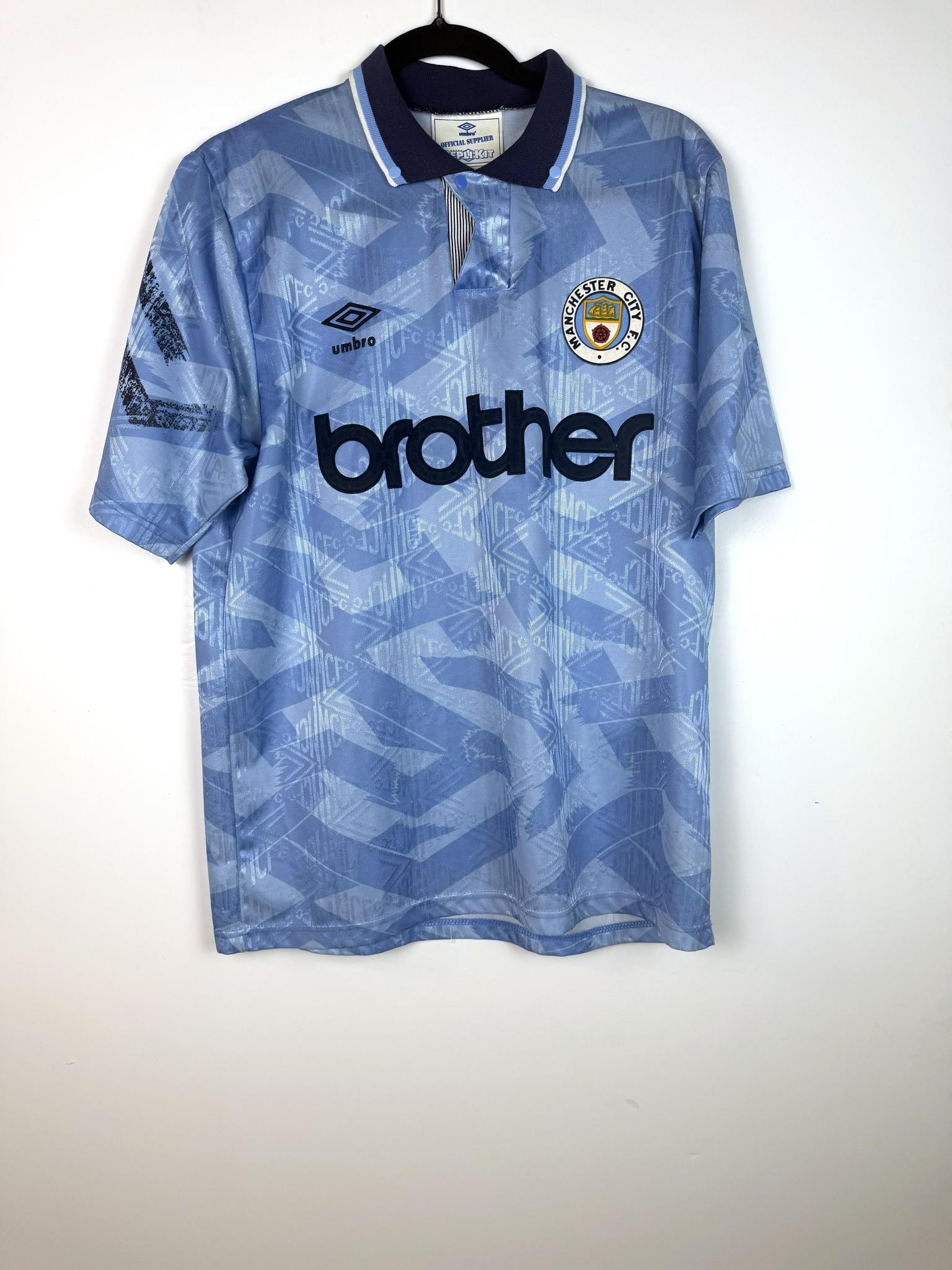 '91 Manchester City Home Kit