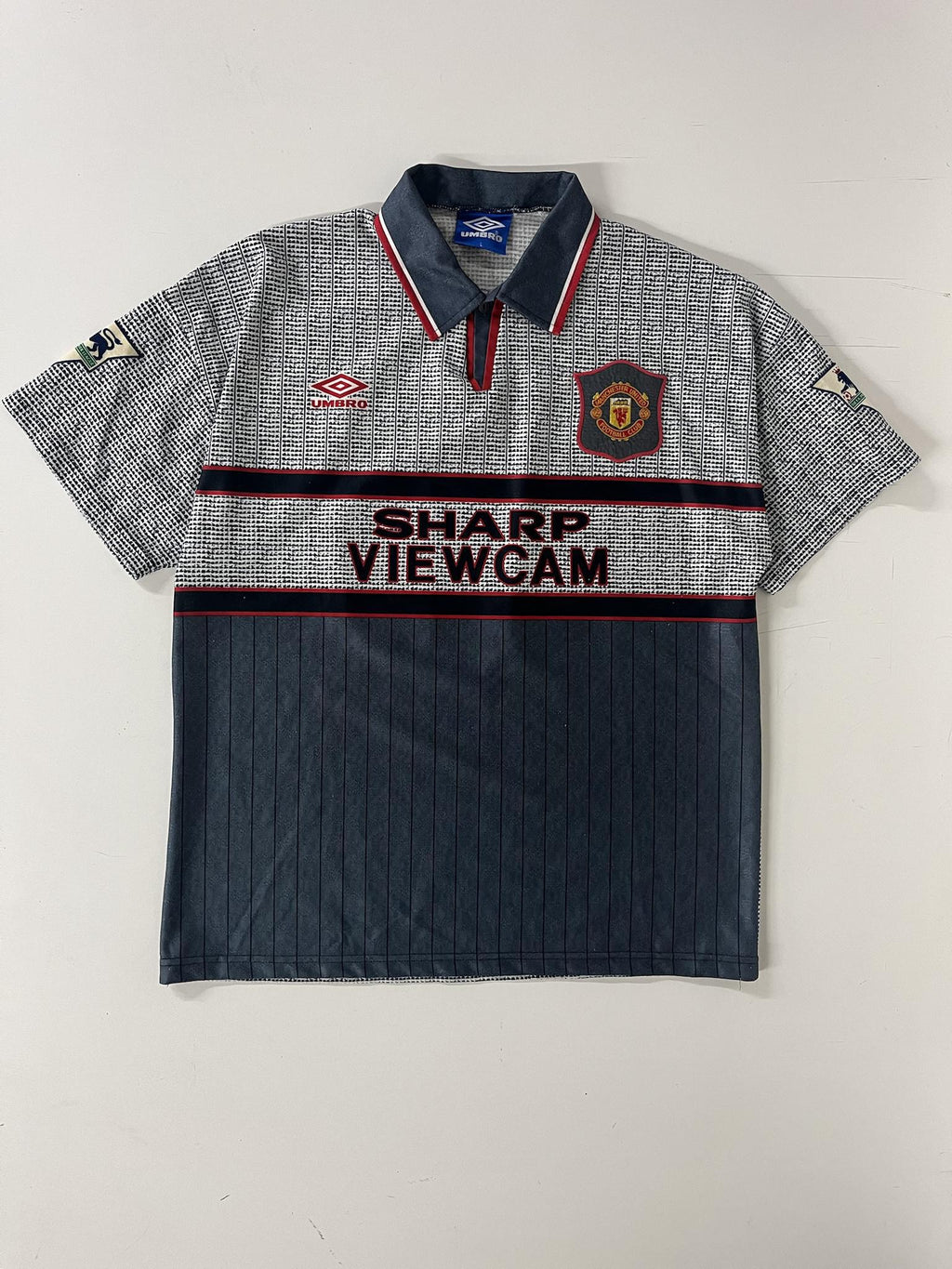 '95-96 Manchester United Third Kit - 'K. Poborský #15'