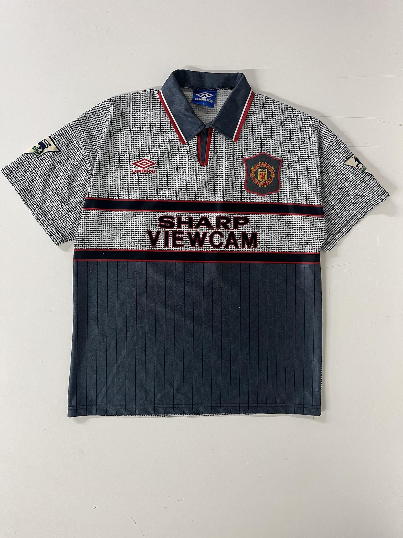 '95-96 Manchester United Third Kit - 'K. Poborský #15'
