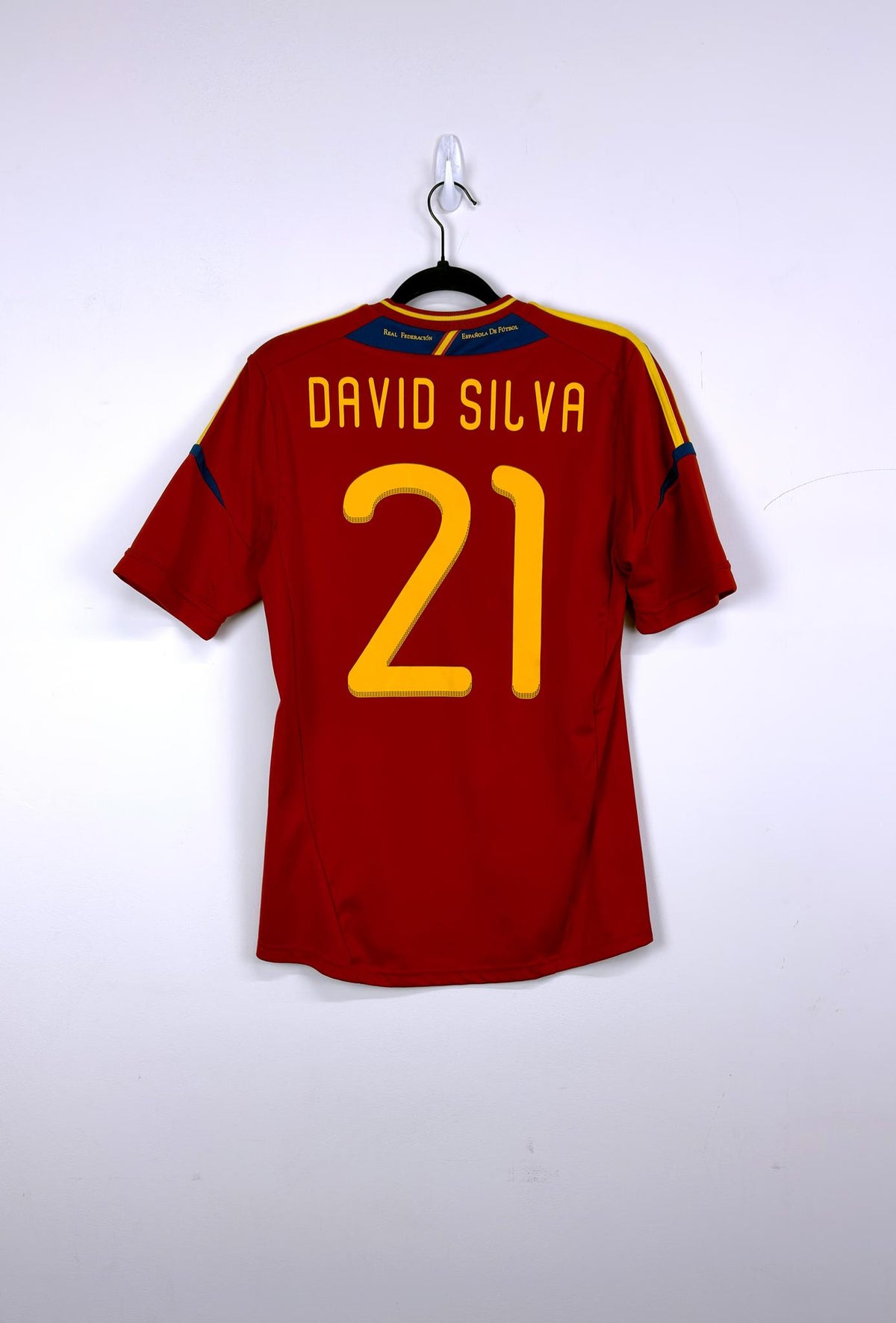 '11 Spain National Football Team Home Kit - 'David Silva #21'