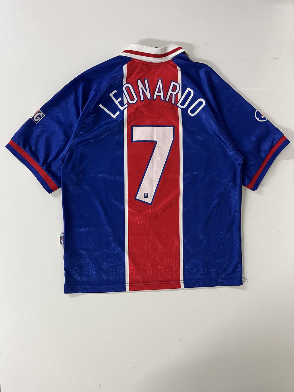'96-97 PSG Home Kit - 'Leonardo #7'