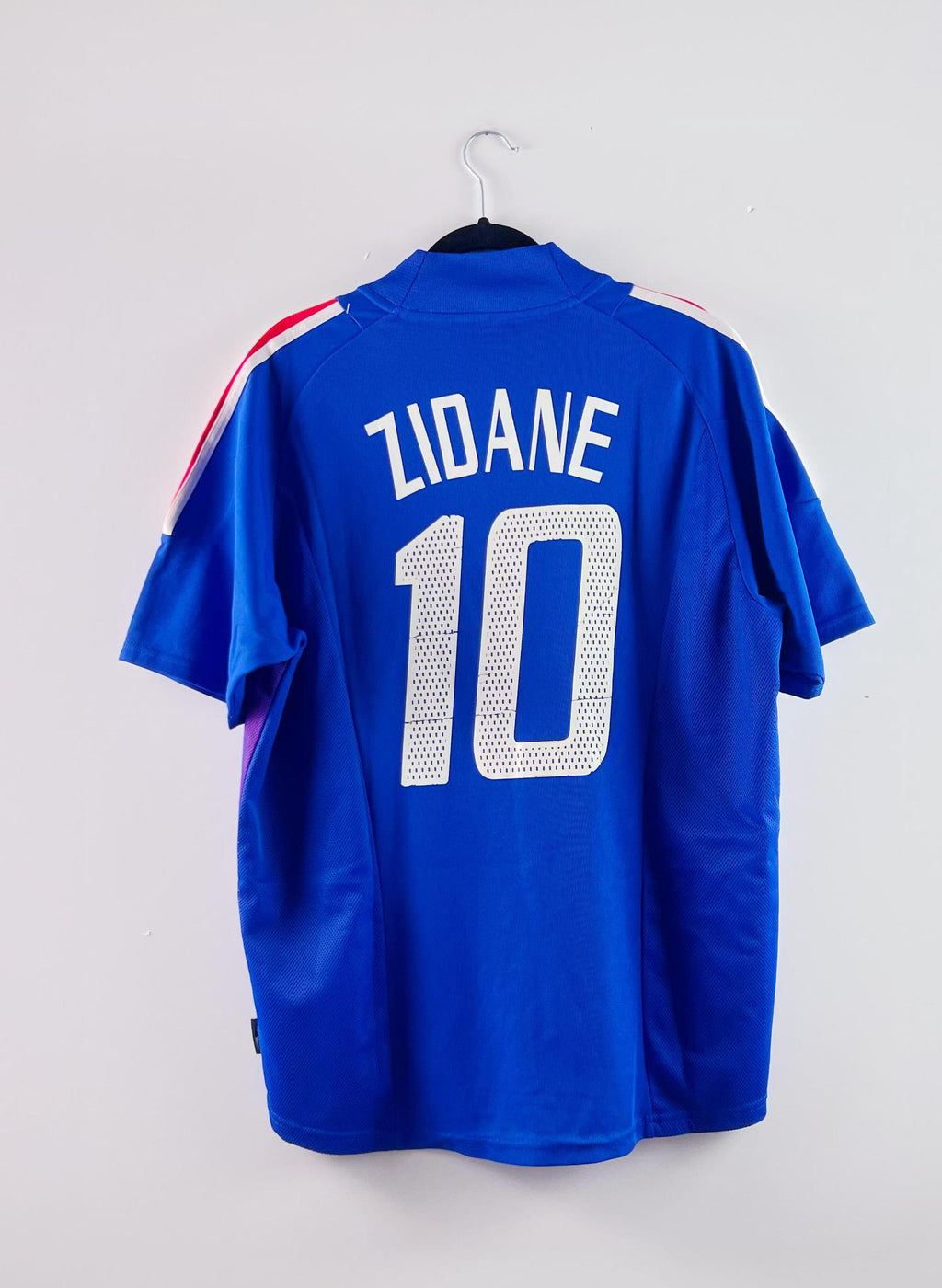 '02-04 France National Football Team Home Kit - 'Zidane #10'