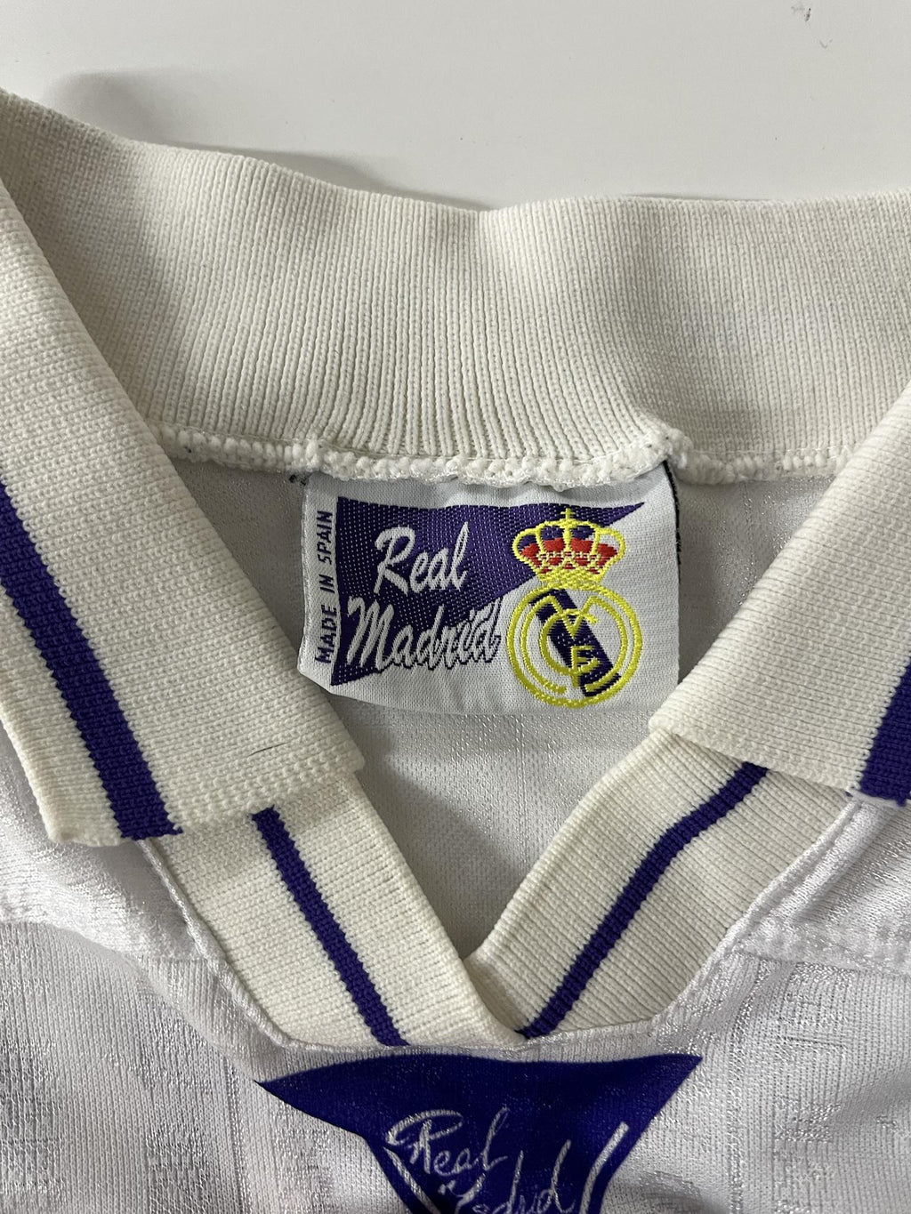 '97-98 Real Madrid Home Kit - 'R. Carlos #3'