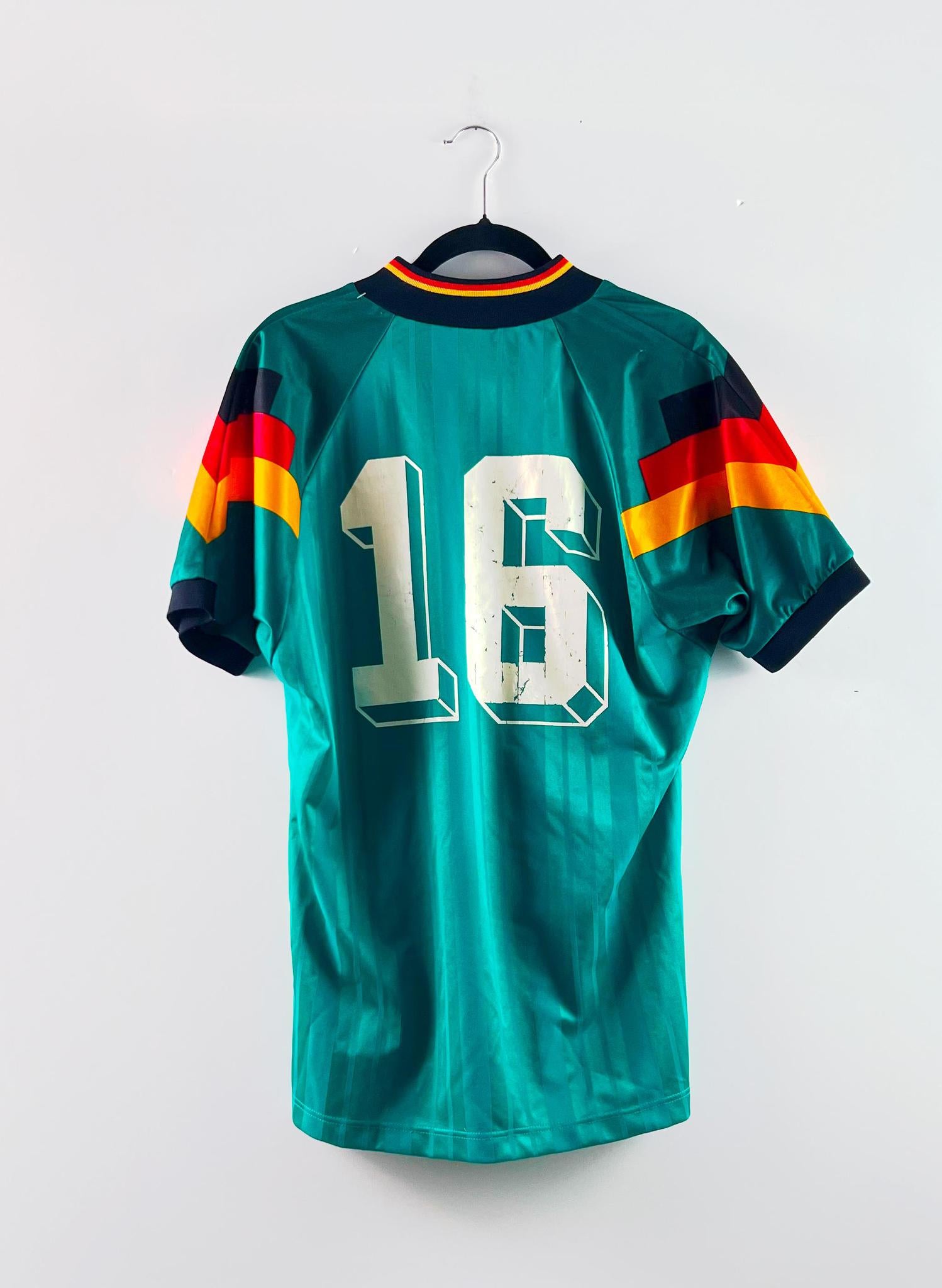 '92 Germany National Football Team Away Kit - '#16'
