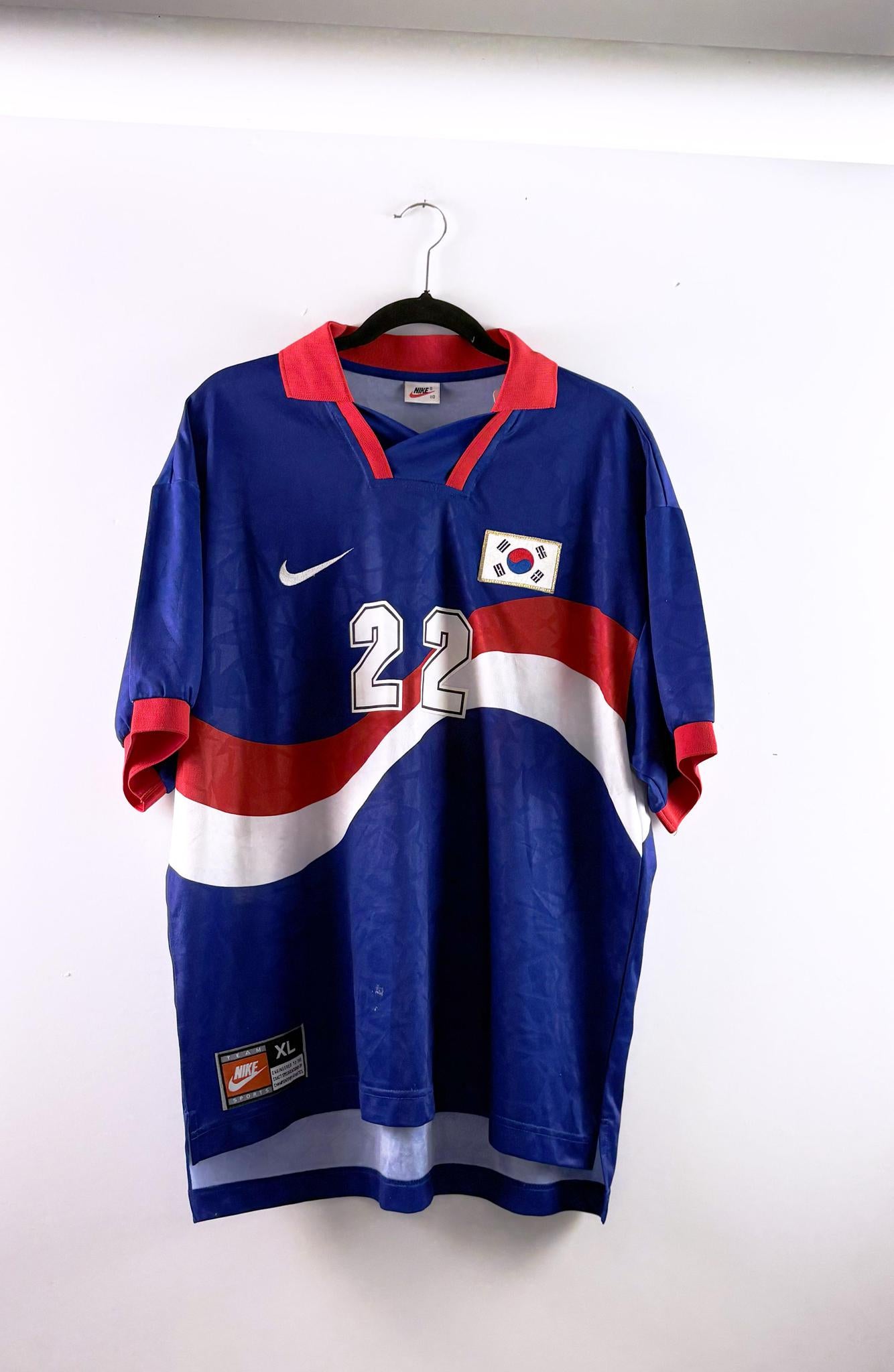 '96-97 South Korea Home Kit - 'K N Kim #22'