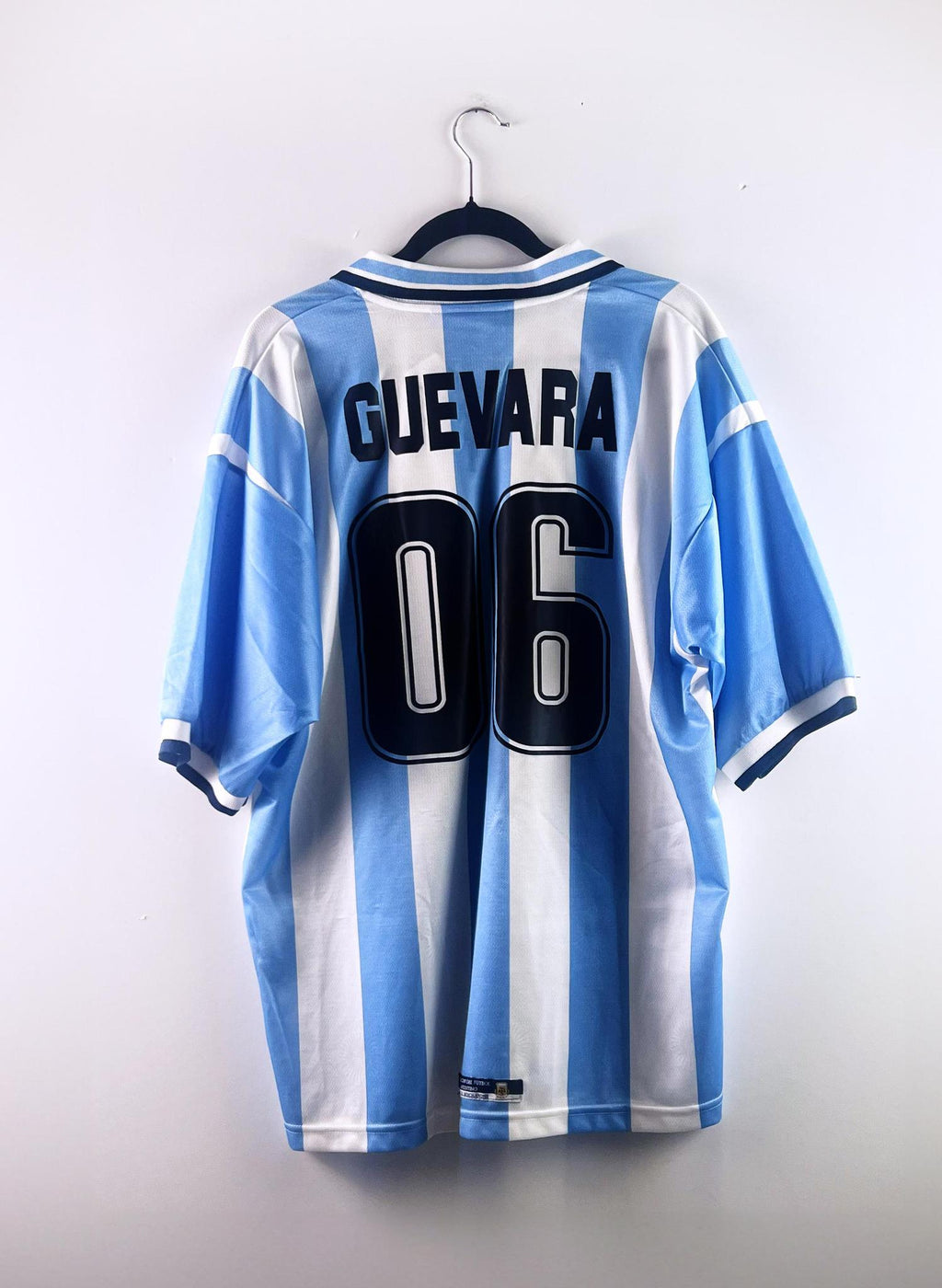 '99 Argentina National Football Team Home Kit - 'Guevara #6'