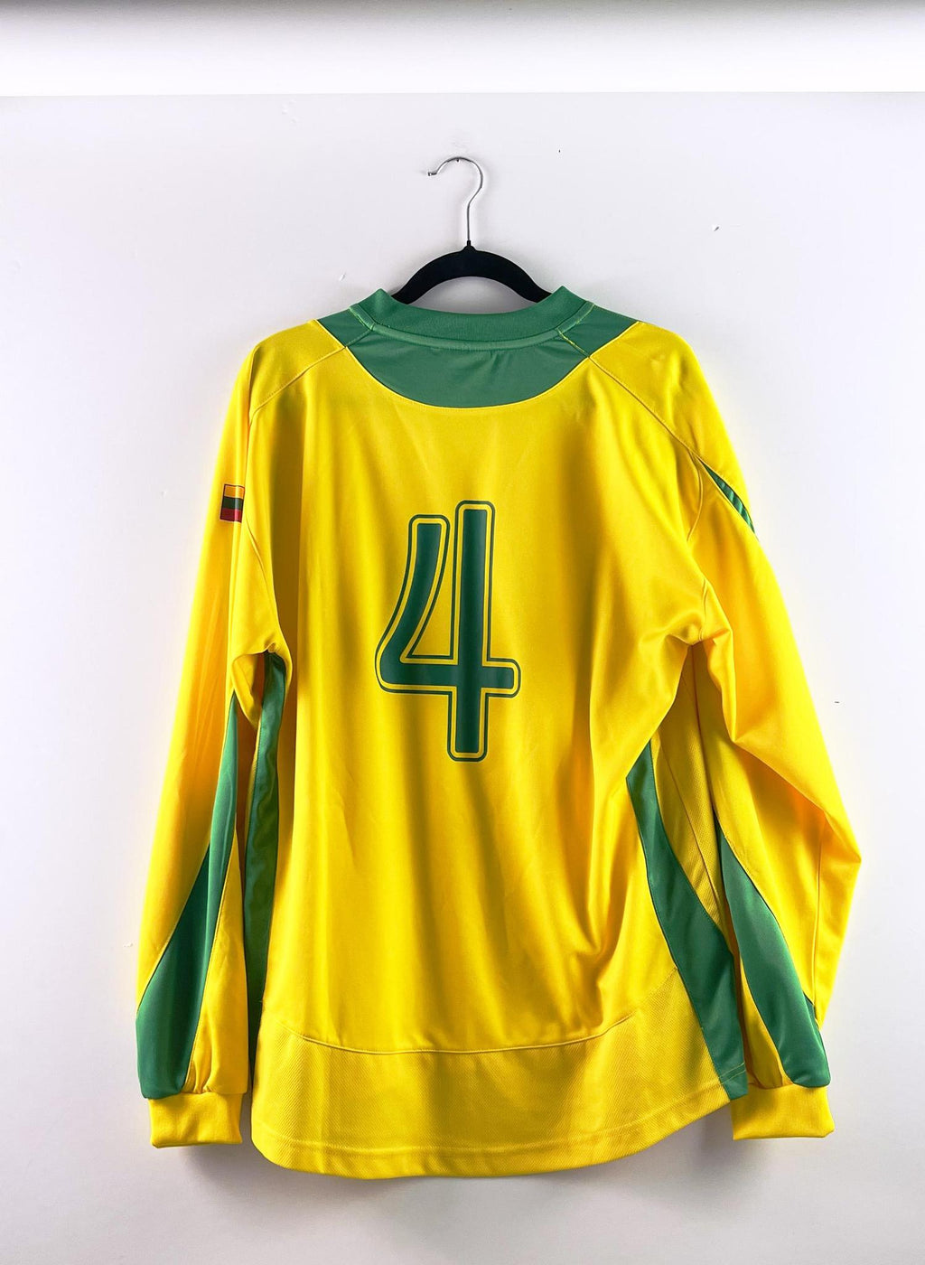 '07-08 Lithuania National Football Team Home Kit - '#4'